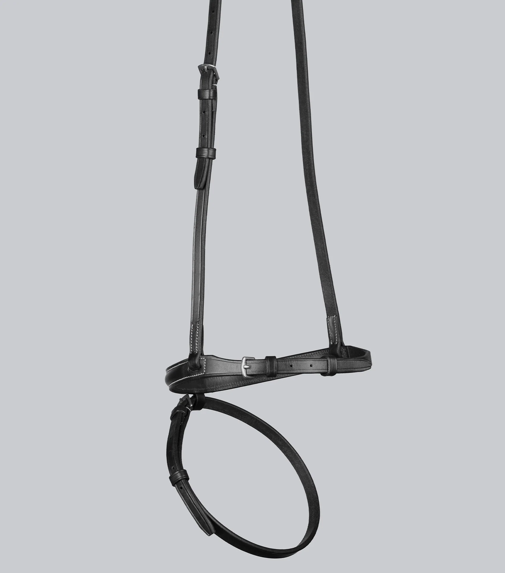 Raised Jumping Noseband Black - Image 4