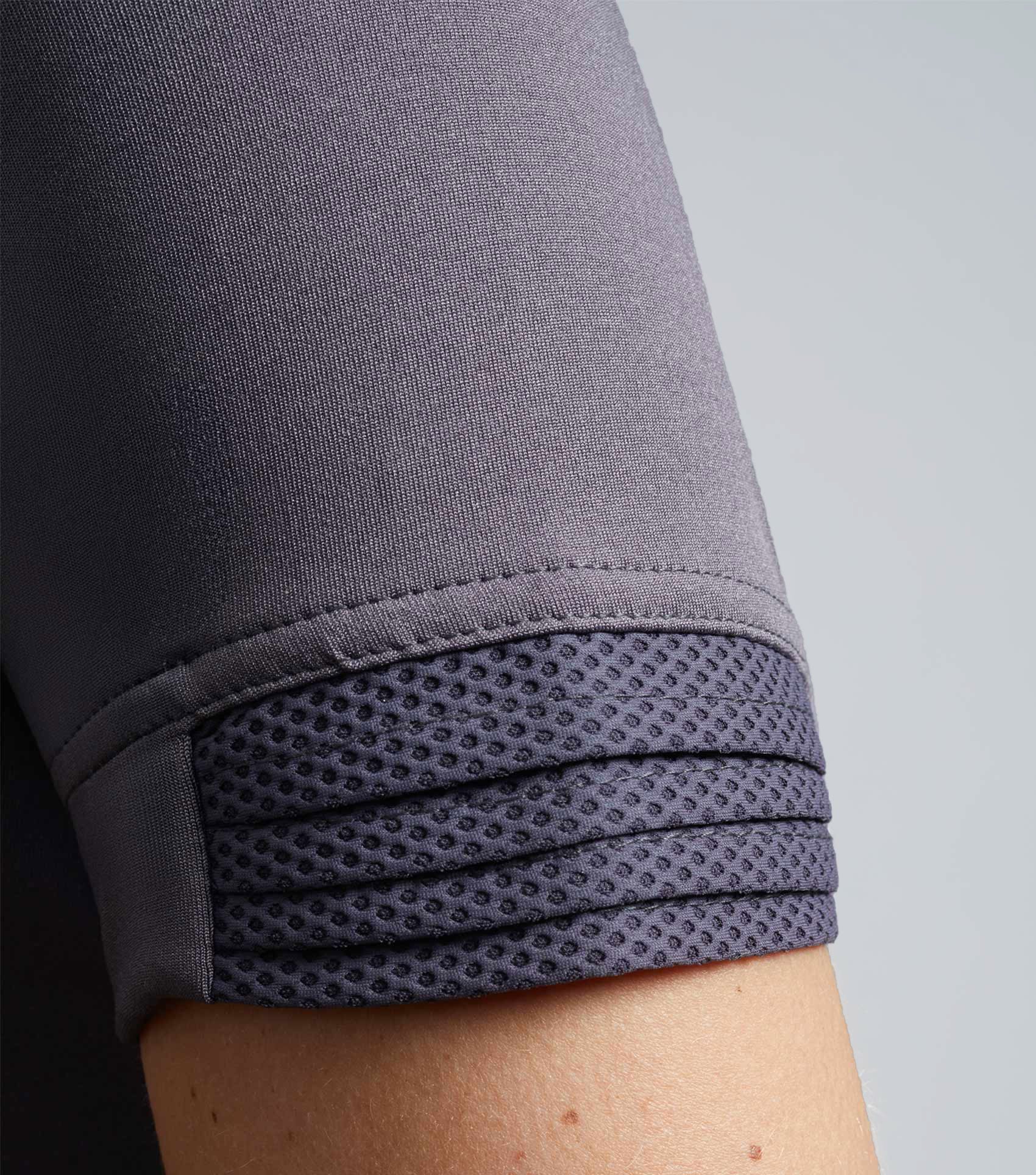 Remisa Ladies Technical Short Sleeve Riding Top Anthracite Grey - Image 5