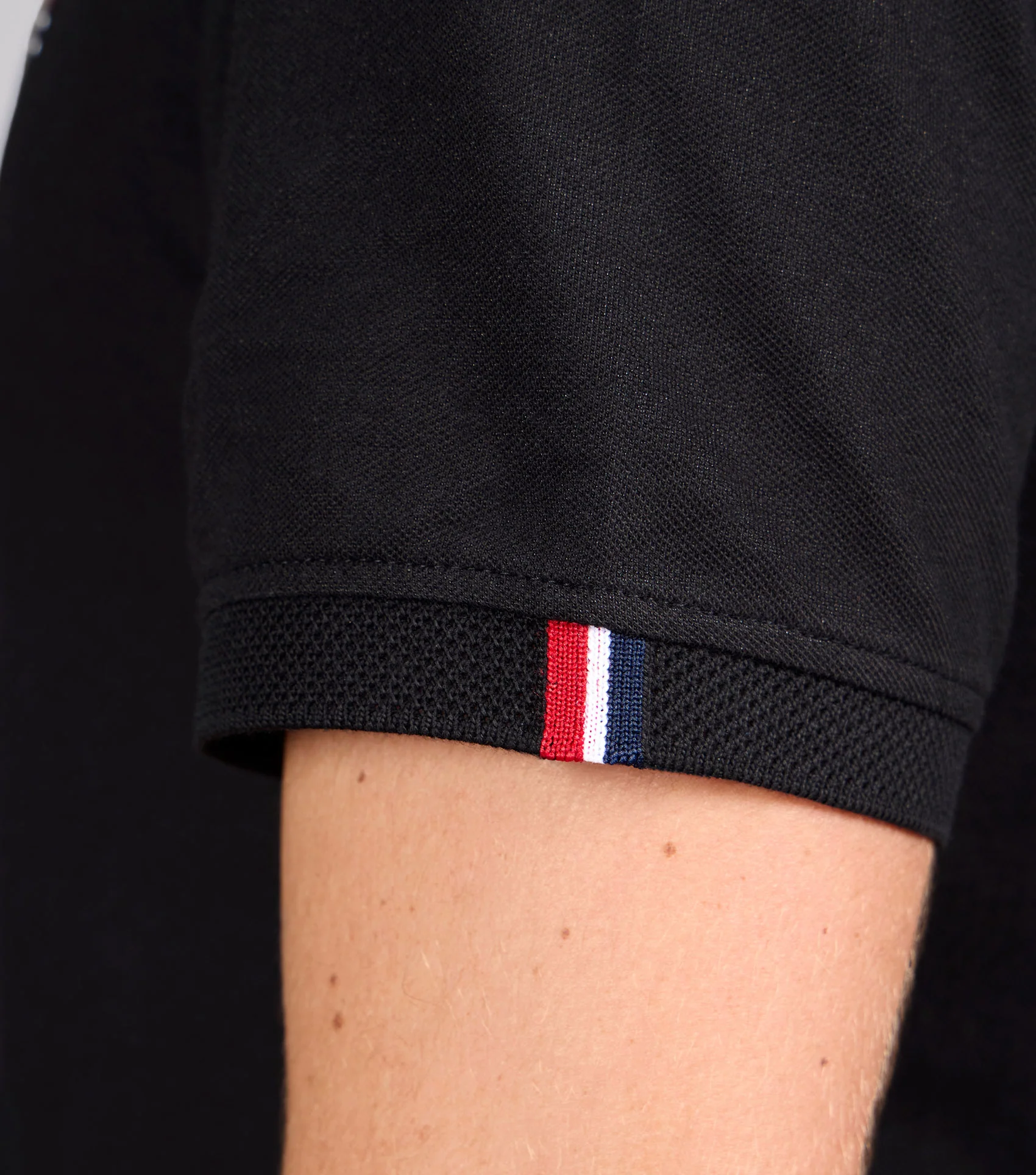 Respiro Men's Riding Polo Shirt Black - Image 4