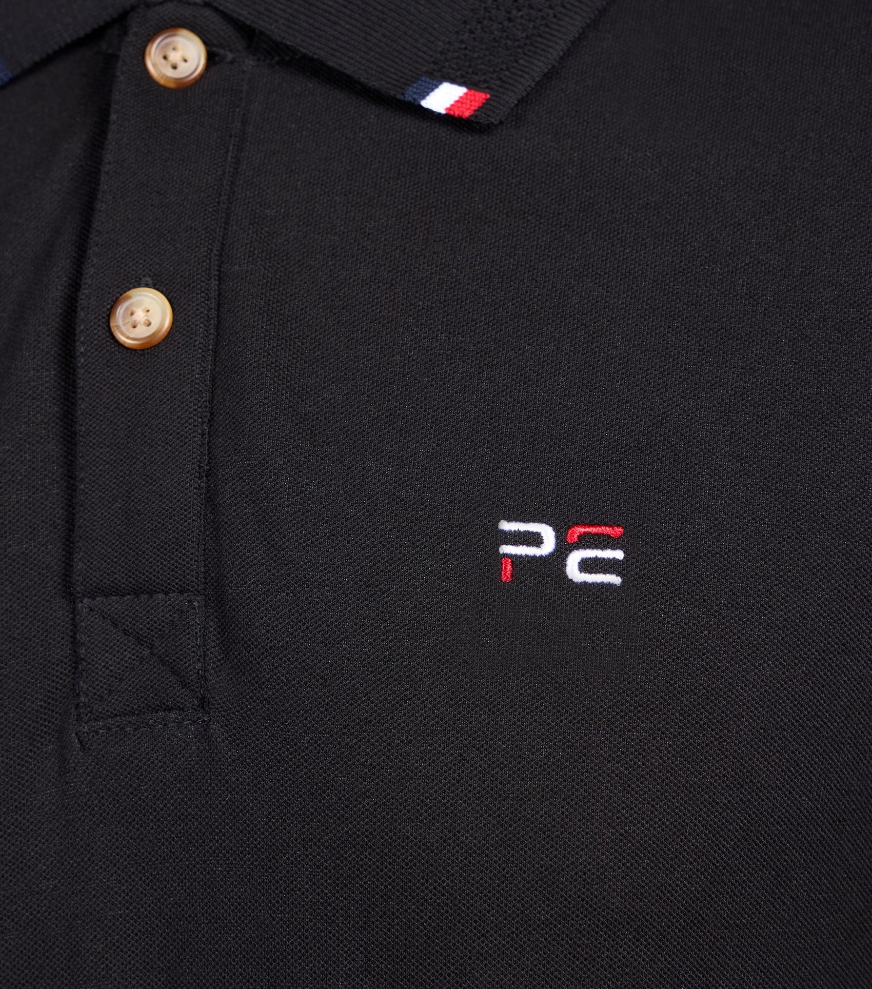 Respiro Men's Riding Polo Shirt Black - Image 5