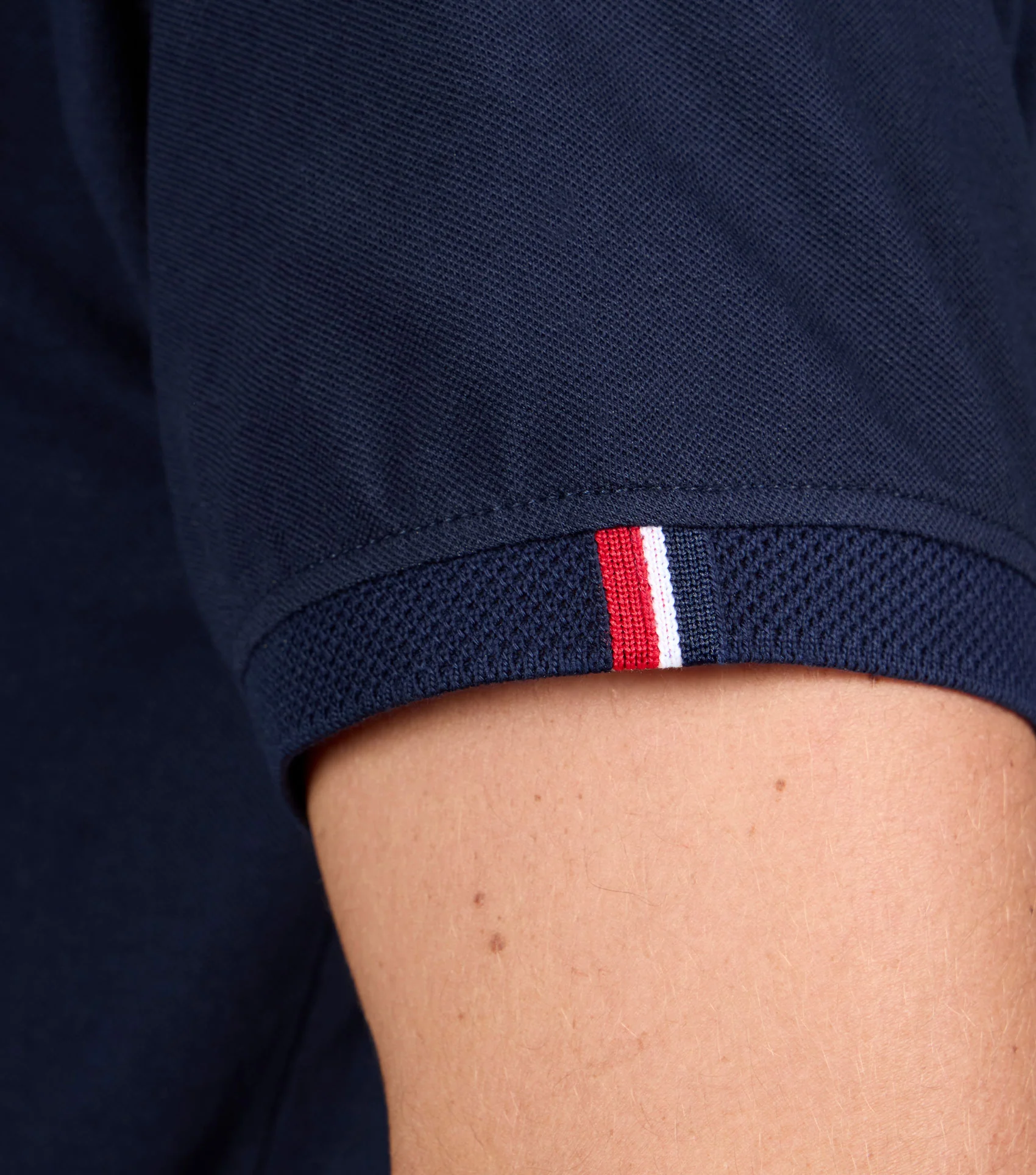 Respiro Men's Riding Polo Shirt Navy - Image 5
