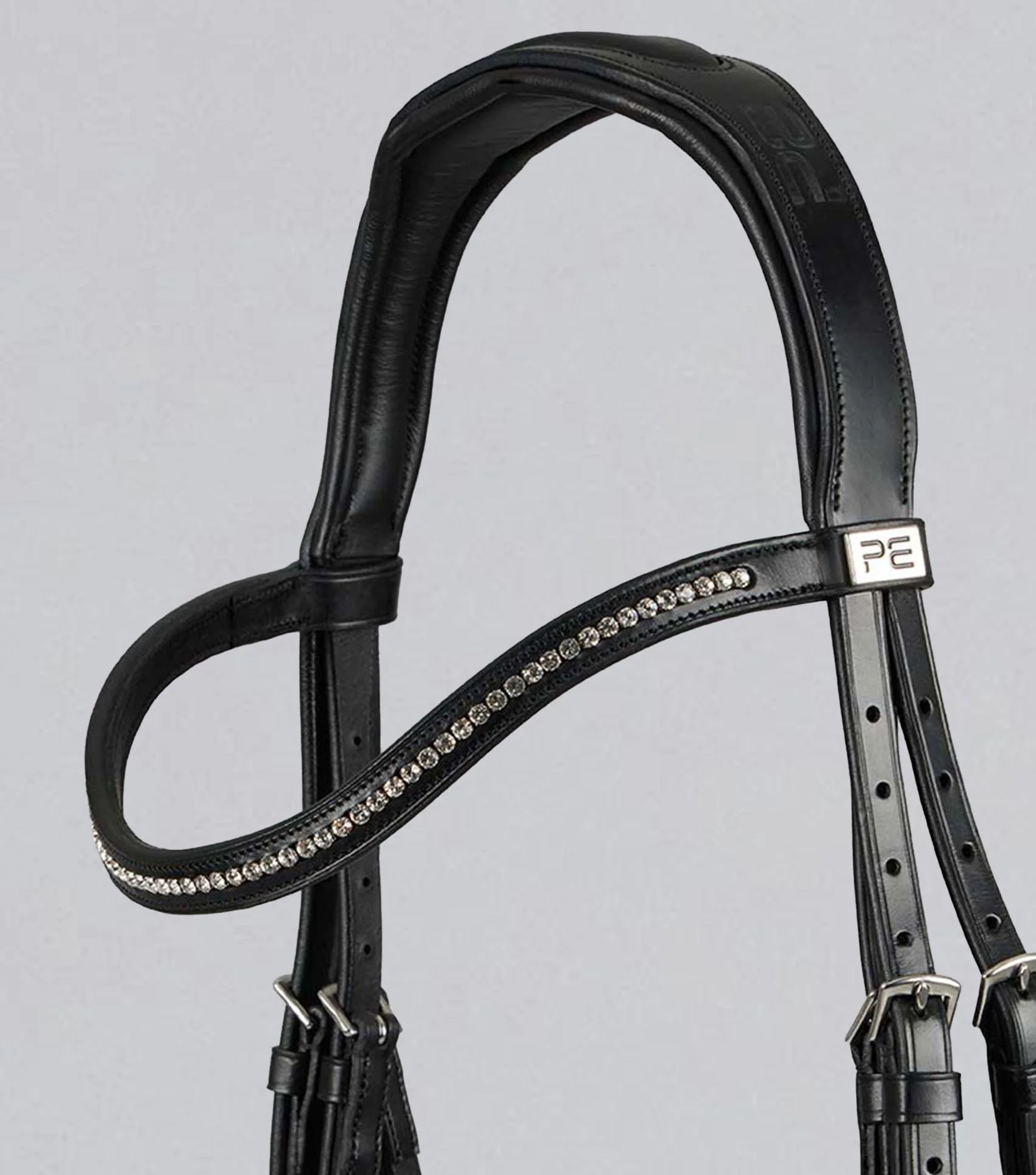 Rivere Snaffle Bridle Black - Image 3