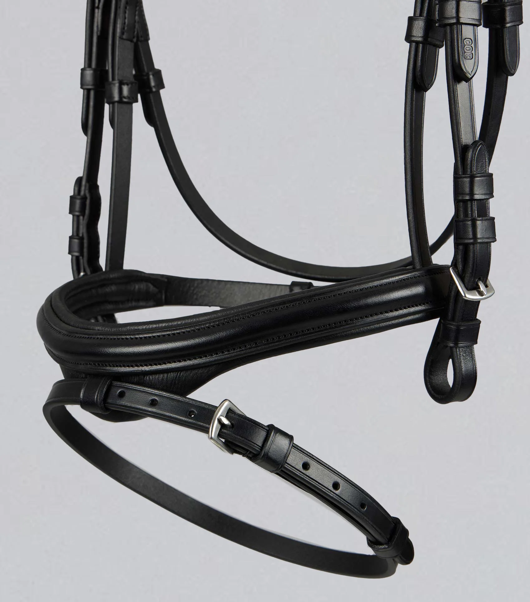 Rivere Snaffle Bridle Black - Image 4