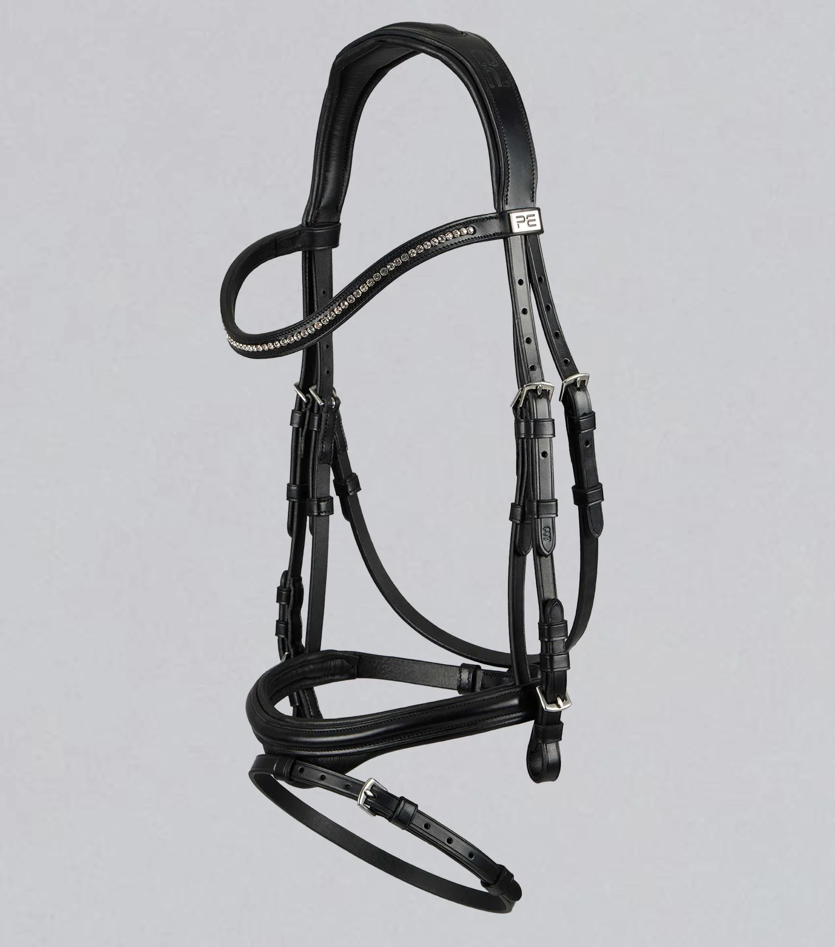 Rivere Snaffle Bridle Black - Image 5