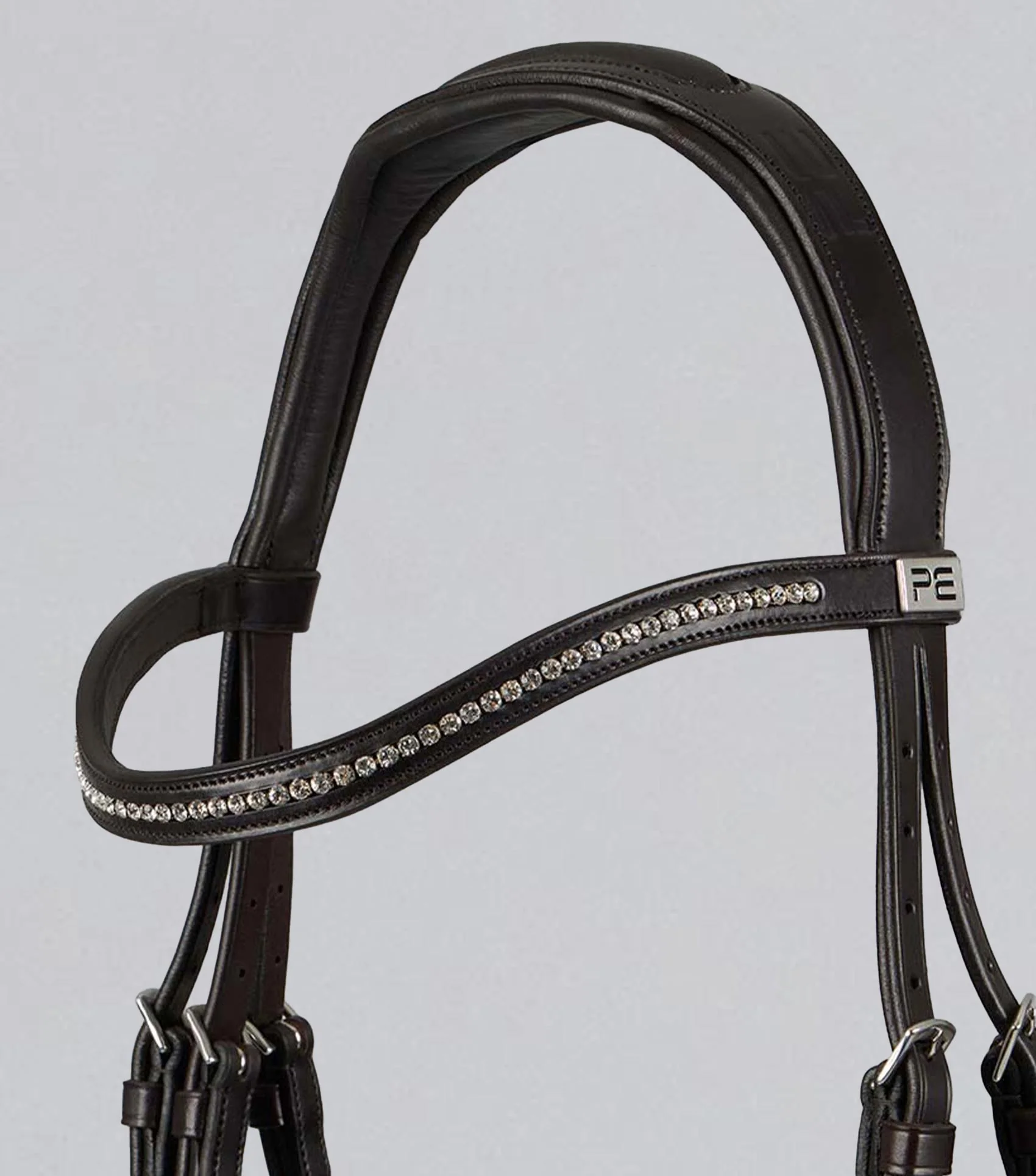 Rivere Snaffle Bridle Brown - Image 3
