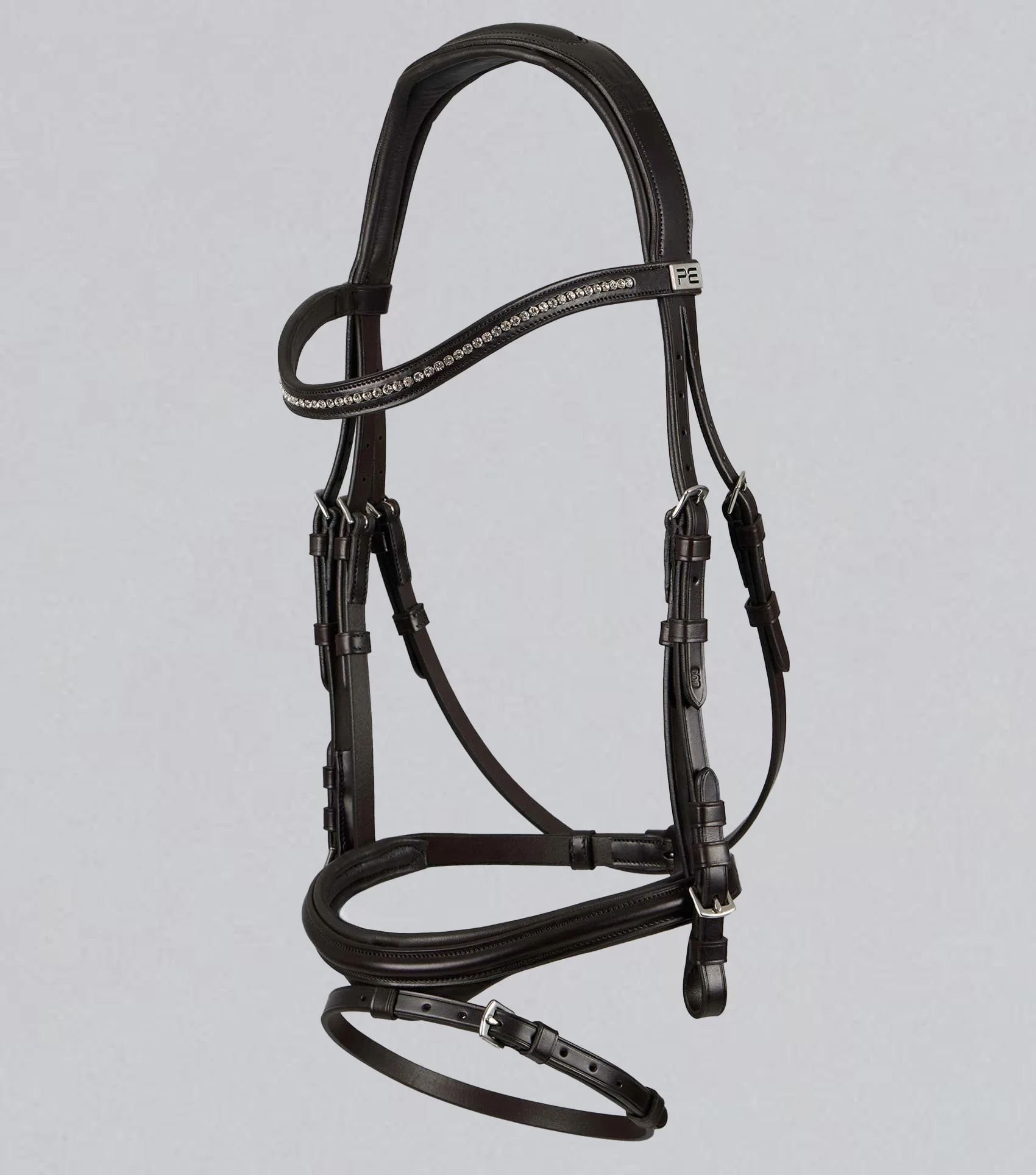 Rivere Snaffle Bridle Brown - Image 5
