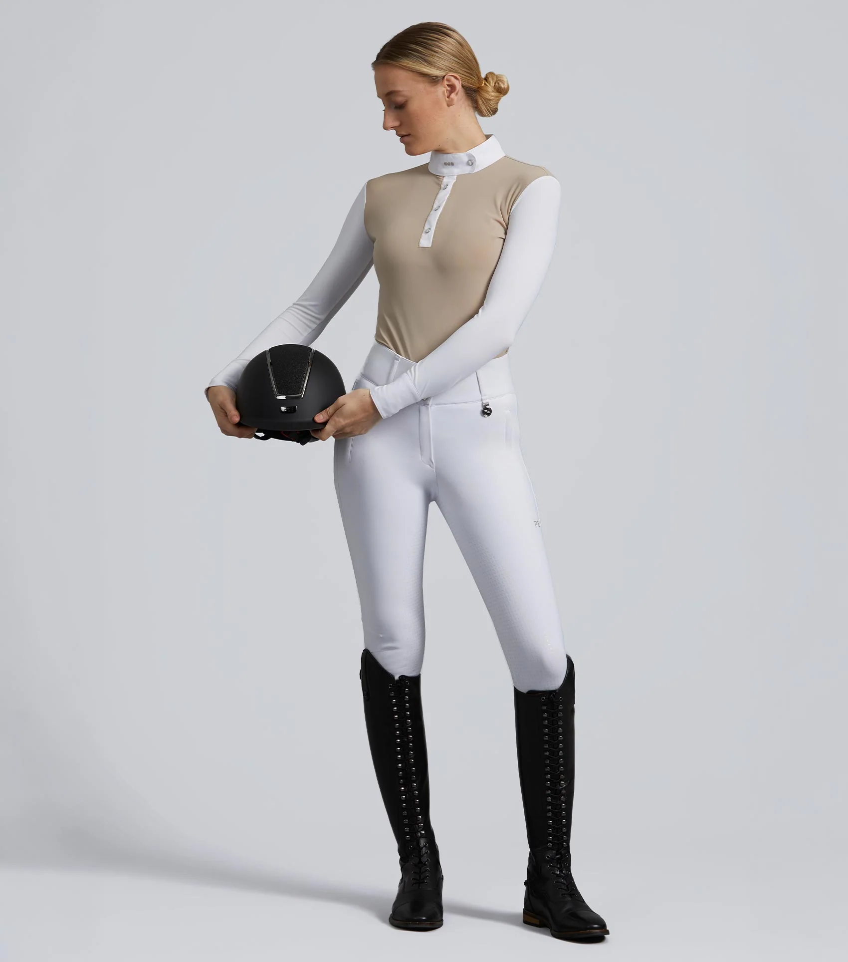 Rossini Lycra Show Shirt Beige - Image 6