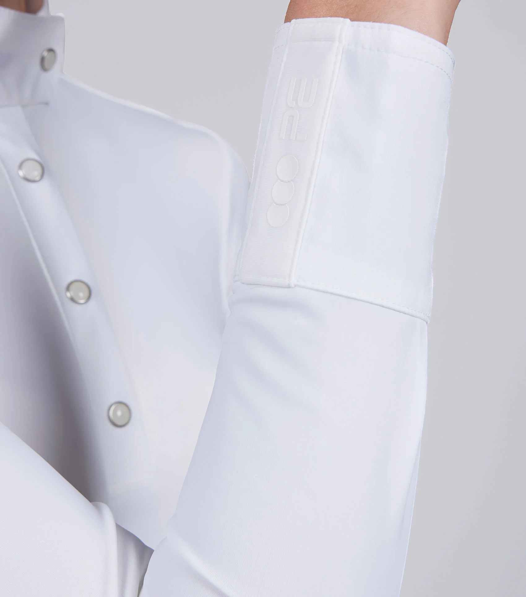 Rossini Lycra Show Shirt White - Image 3