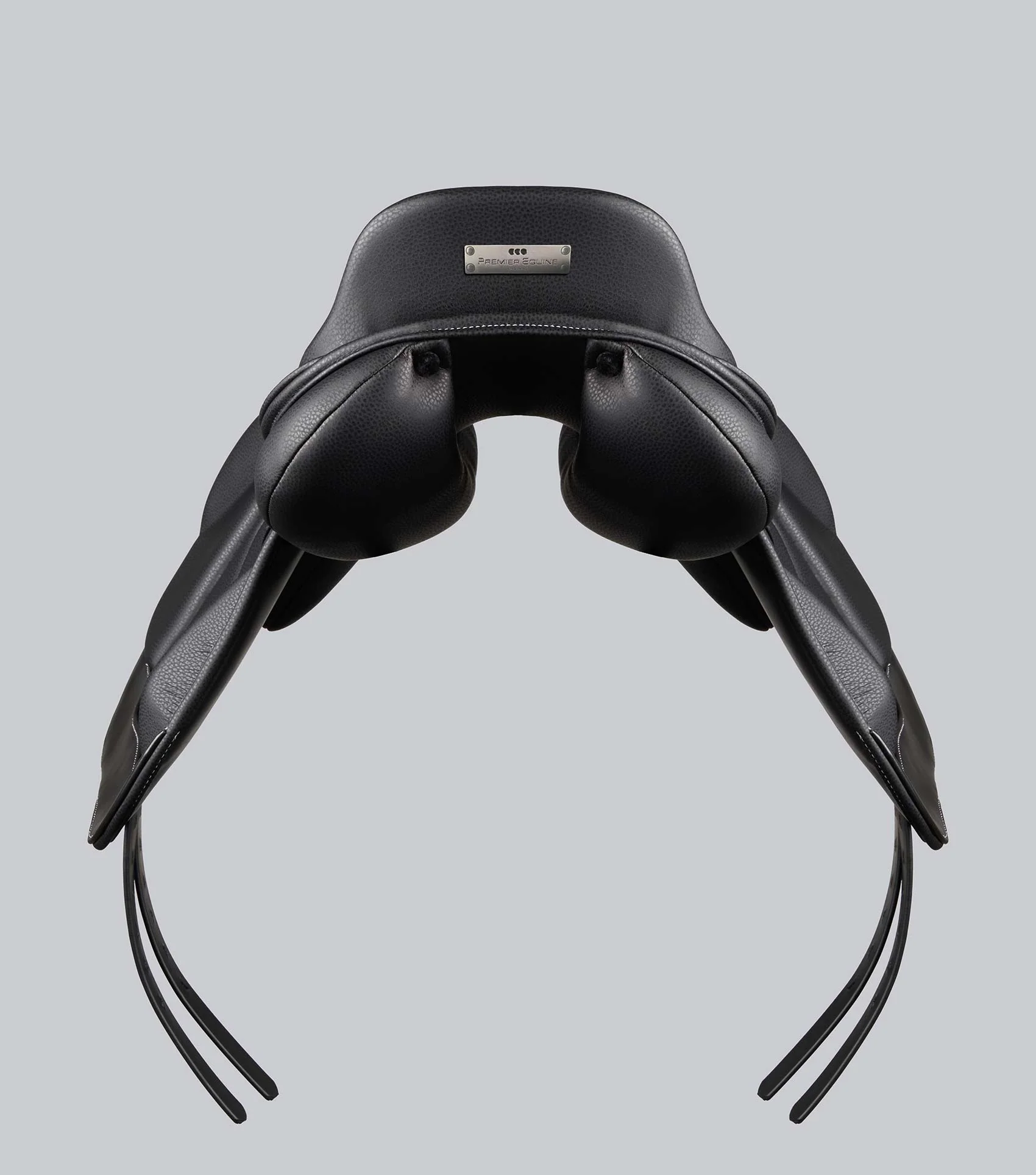 Rouen Synthetic Monoflap Cross Country Saddle Black - Image 5