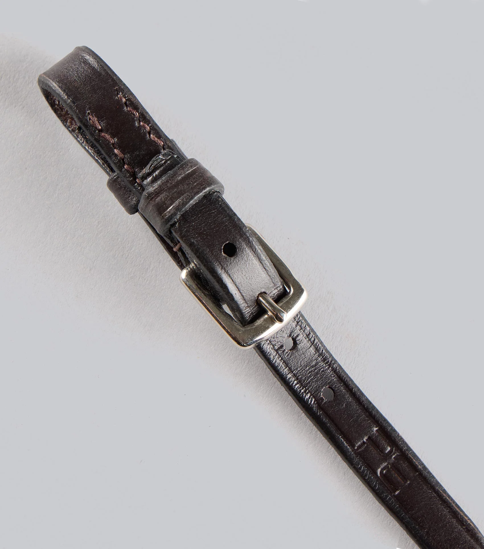 Round Lip Strap Dark Havana - Image 2