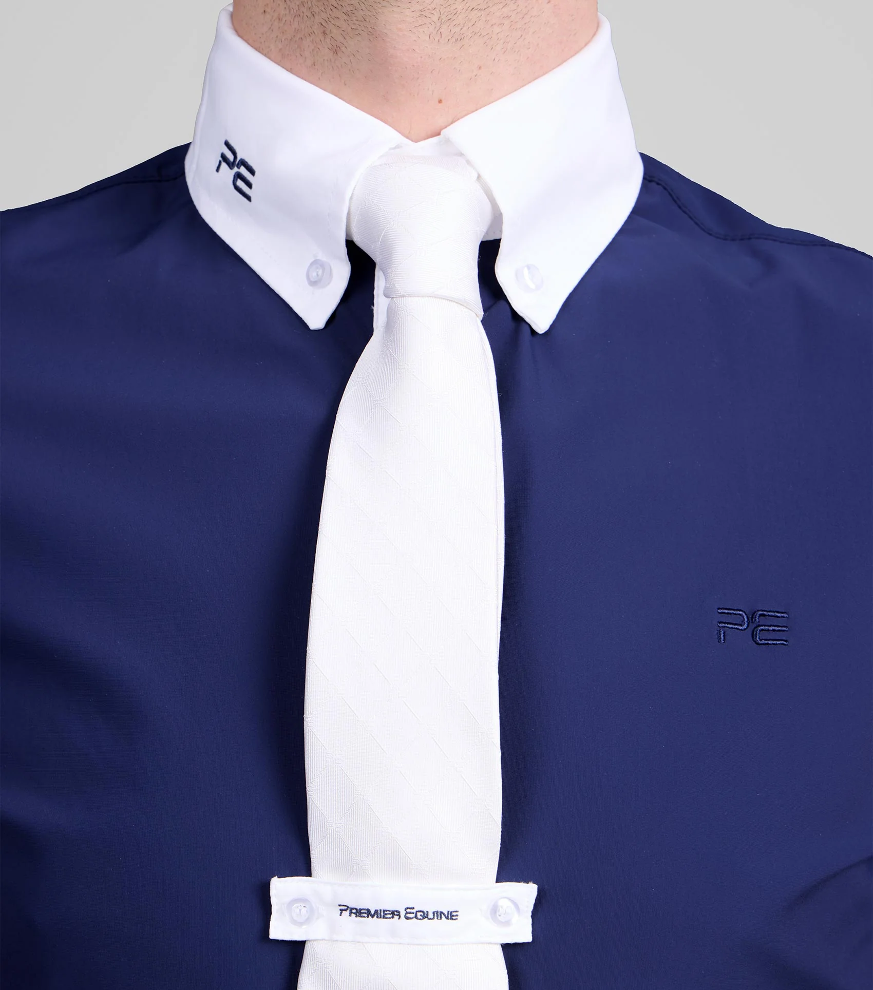 Rubato Men's Short Sleeve Show Shirt Navy - Image 4