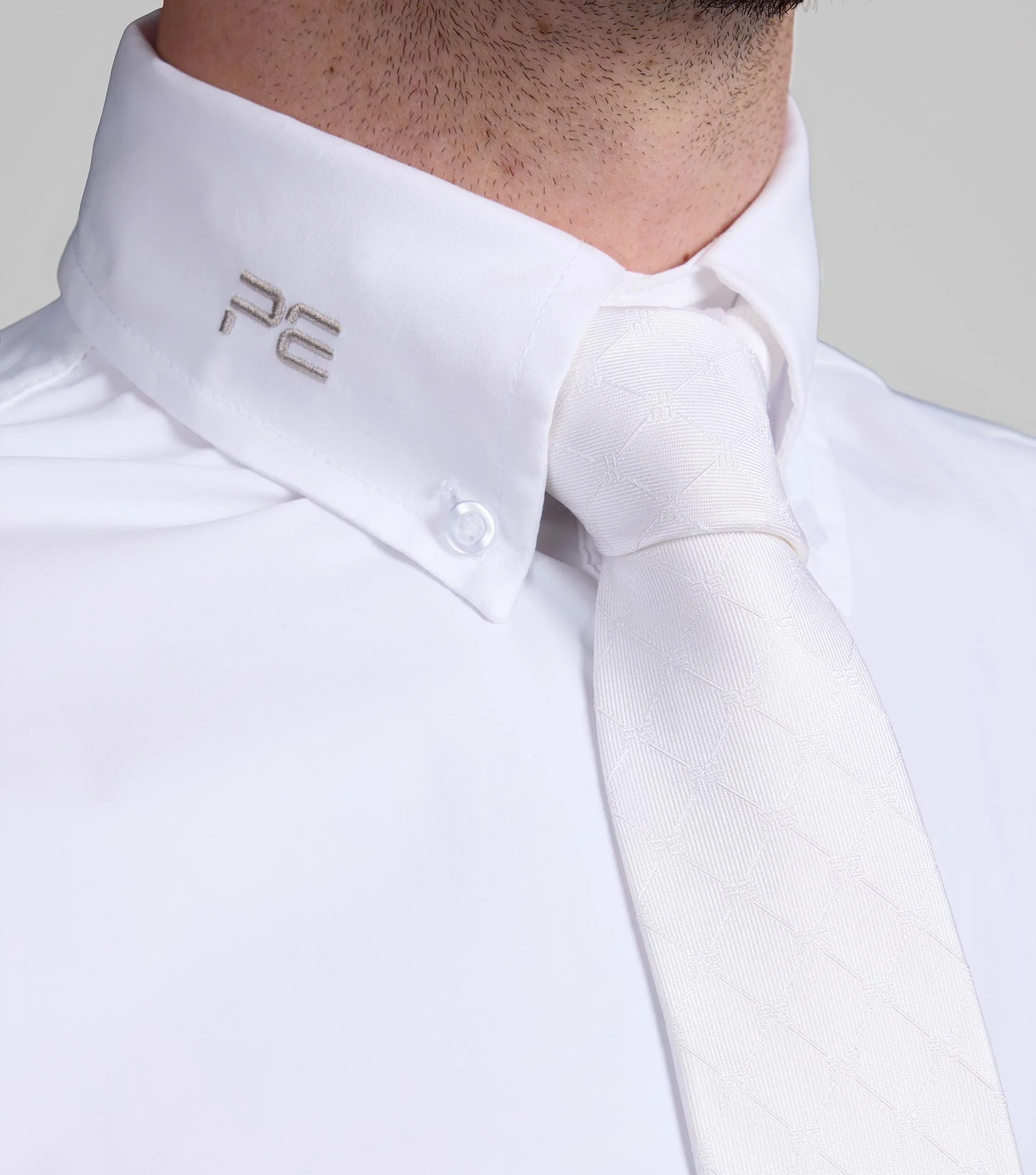Rubato Men's Short Sleeve Show Shirt White - Image 3