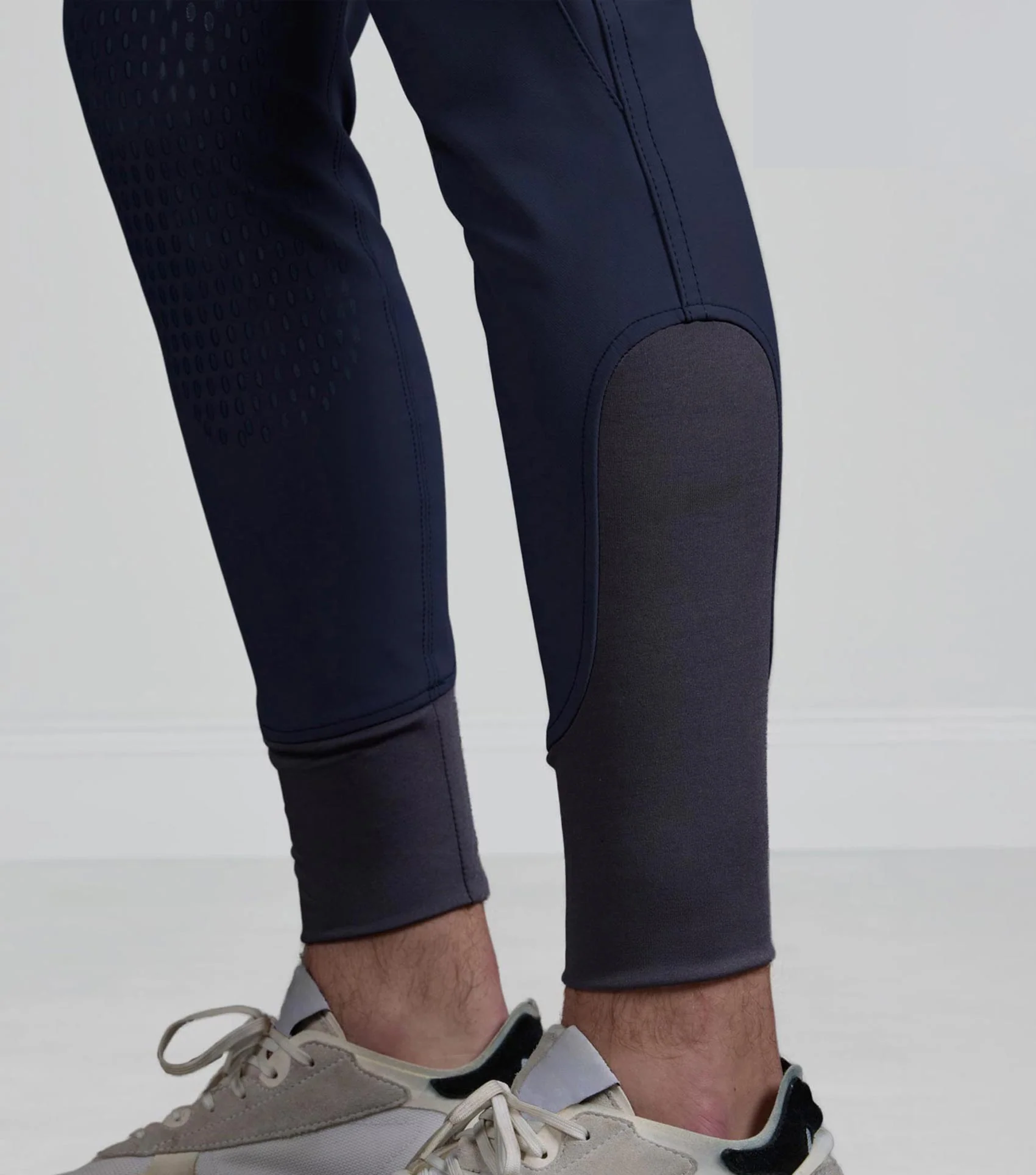 SALE - Barusso Men's Gel Knee Breeches Navy - Image 5