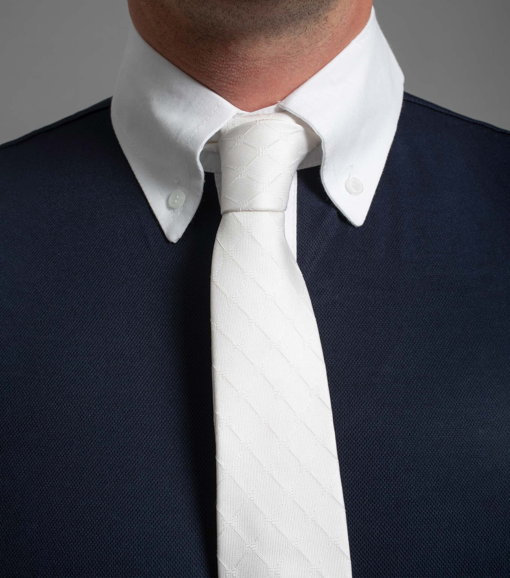 SALE Giulio Men's Long Sleeve Show Shirt Navy - Image 4