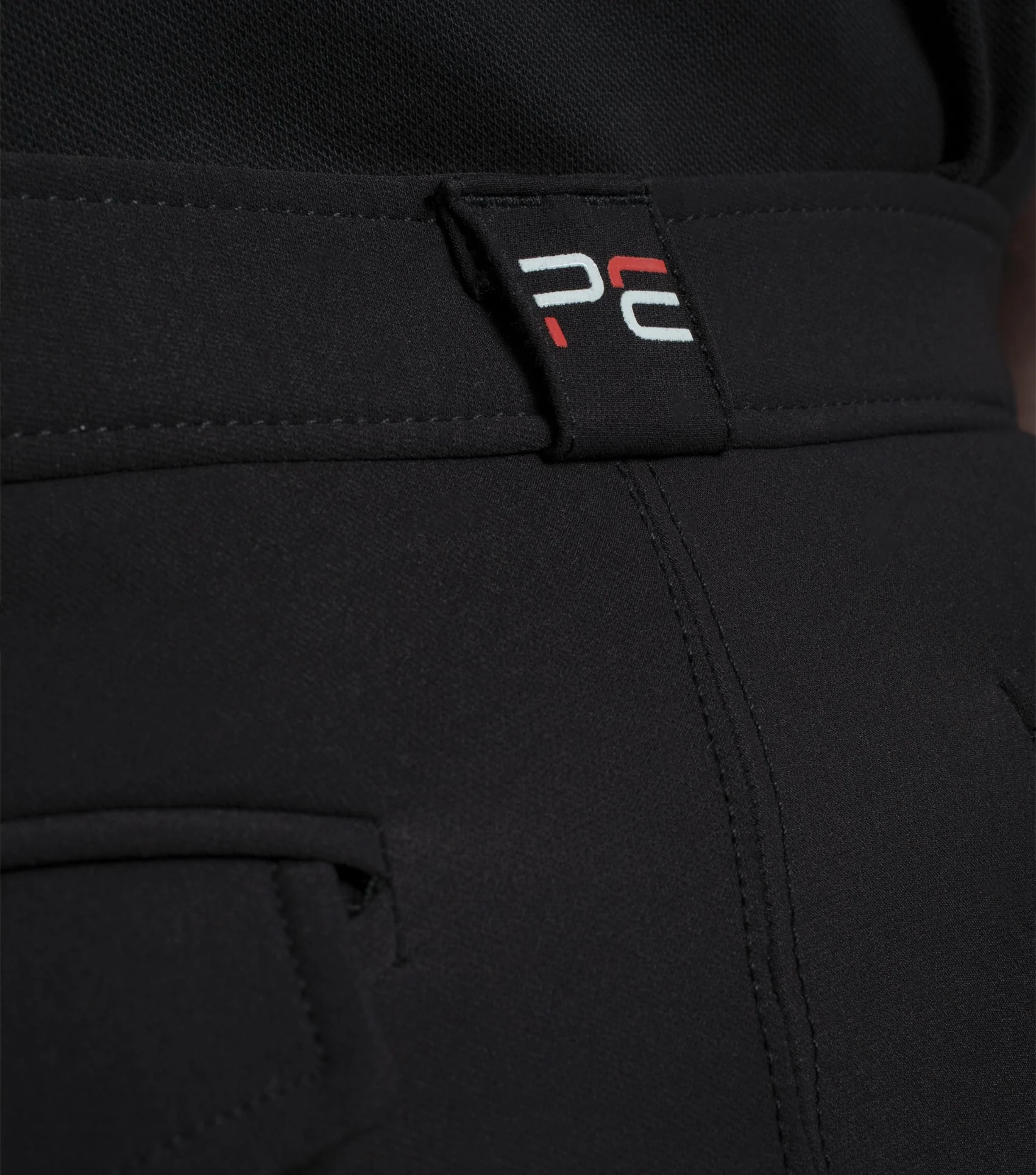 SALE - Levanzo Men's Full Seat Gel Riding Breeches Black - Image 4