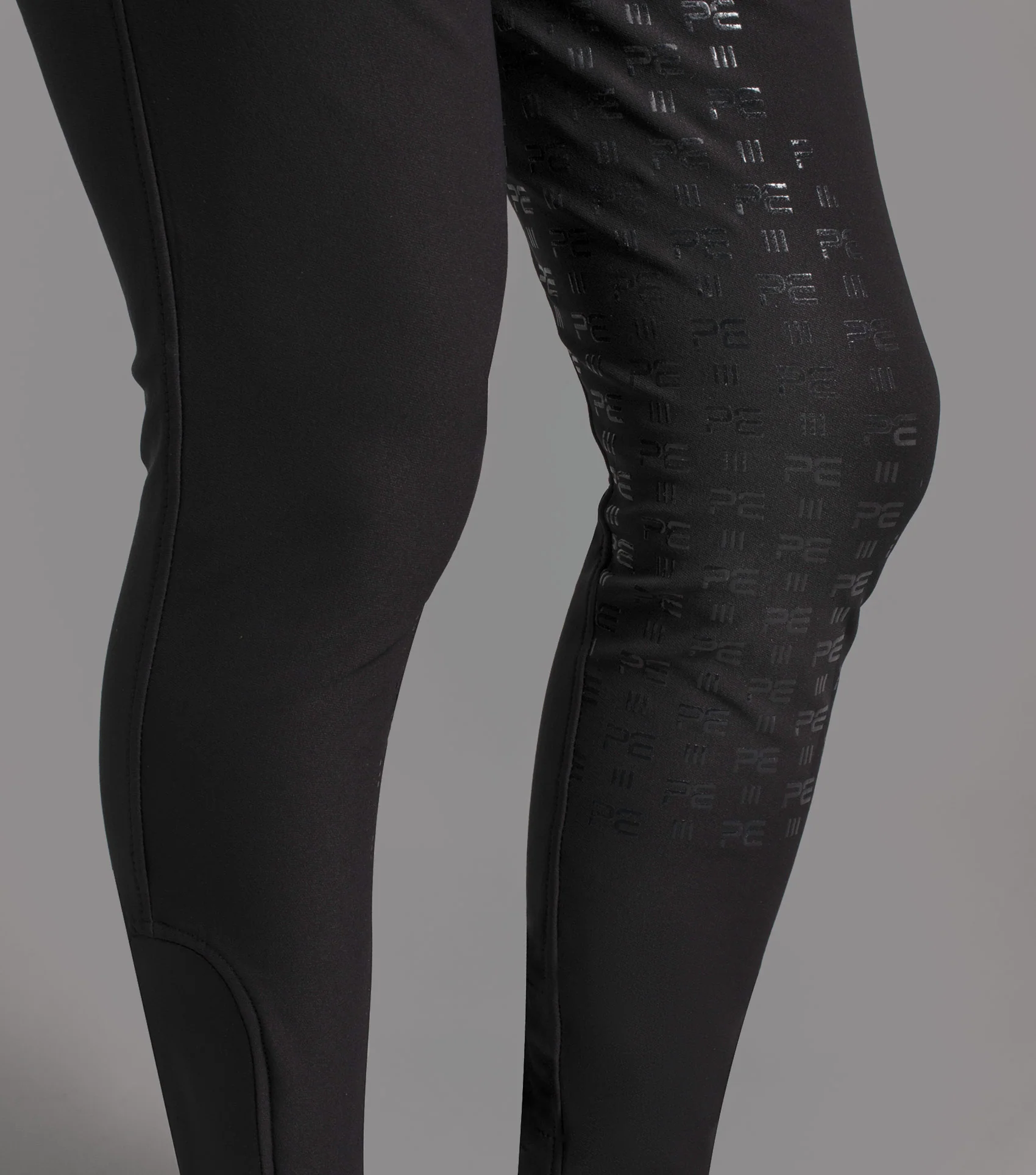 SALE - Levanzo Men's Full Seat Gel Riding Breeches Black - Image 5