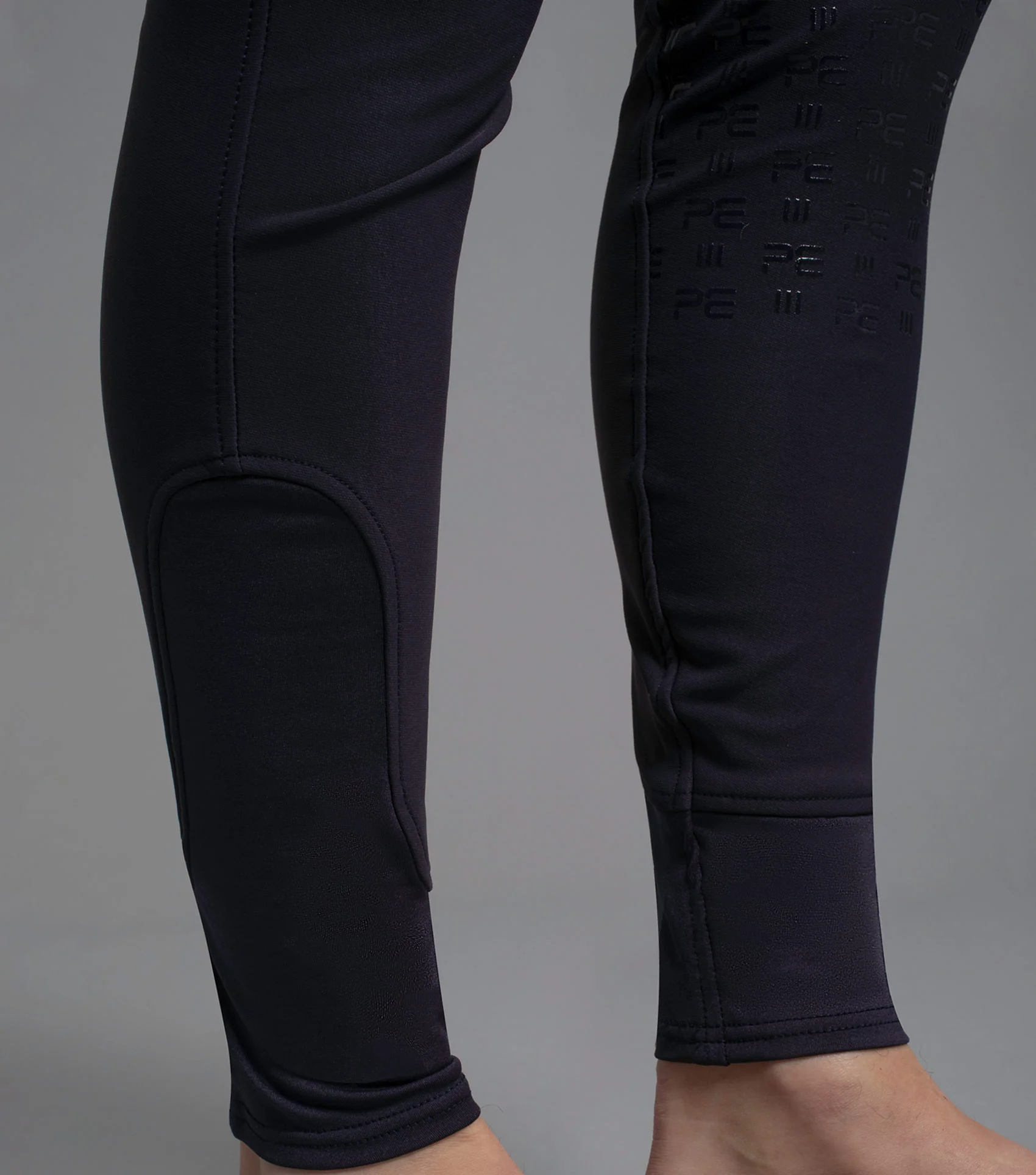 SALE - Levanzo Men's Full Seat Gel Riding Breeches Navy - Image 5