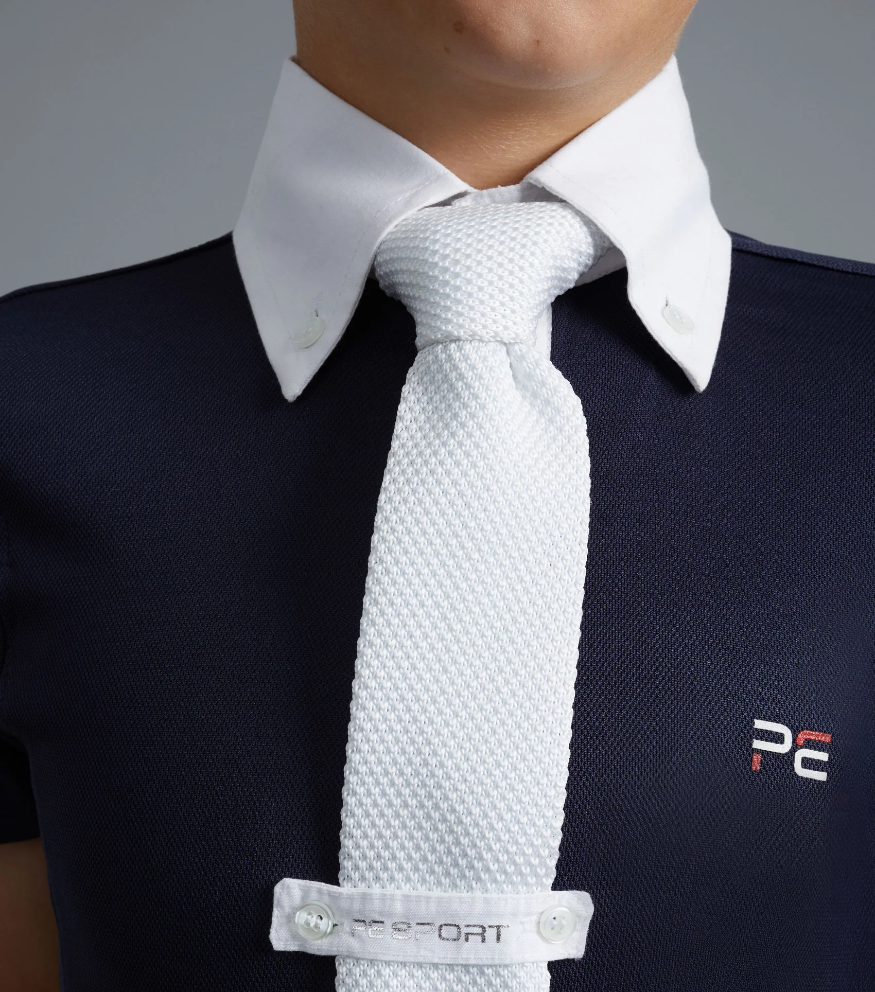 SALE Mini Antonio Boy's Short Sleeve Show Shirt Navy - Image 4
