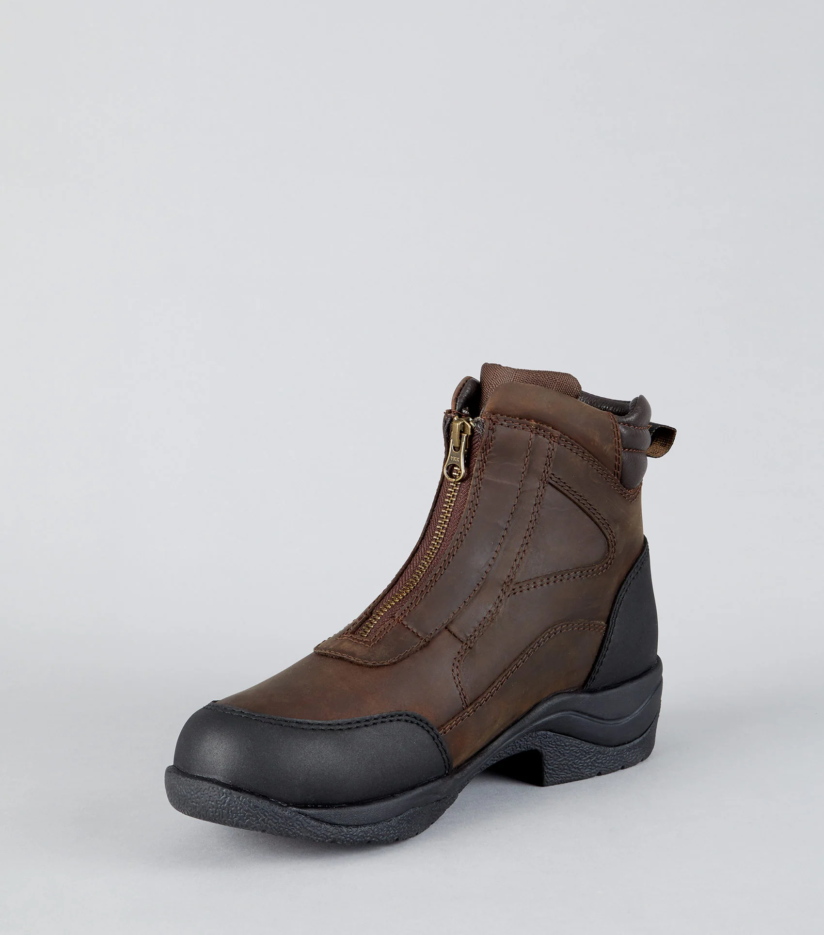 Sale Vinci Waterproof Zip Front Boots Brown - Image 4