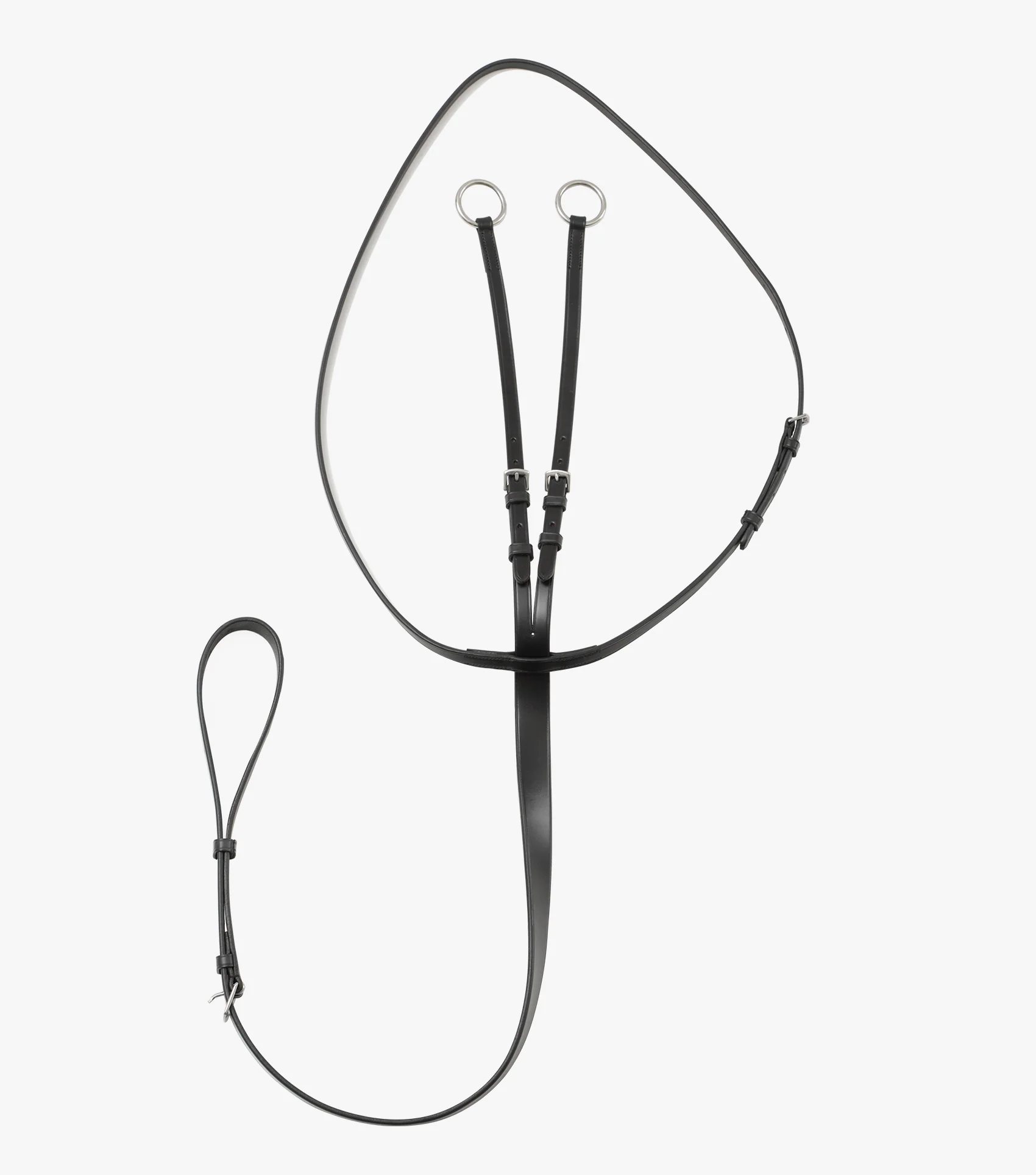 Santadi Adjustable Running Martingale Black - Image 3