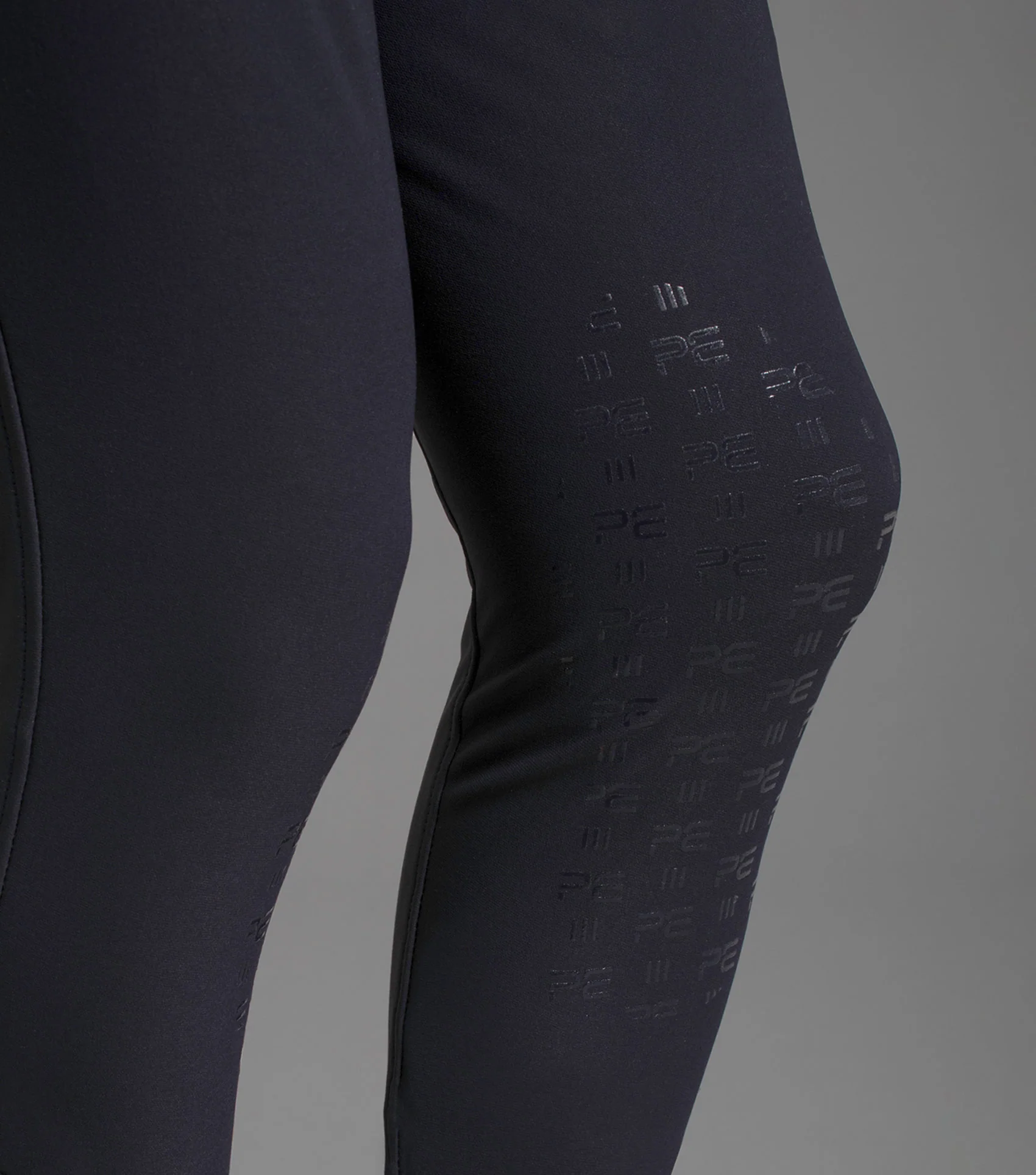SALE - Santino Men's Gel Knee Riding Breeches Navy - Image 5