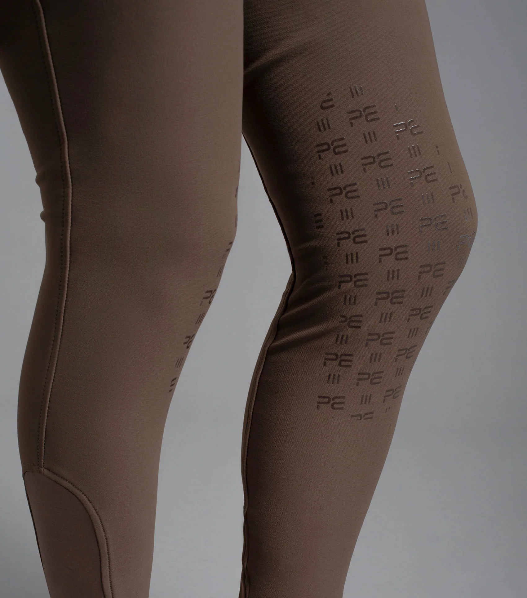 SALE - Santino Men's Gel Knee Riding Breeches Walnut - Image 4