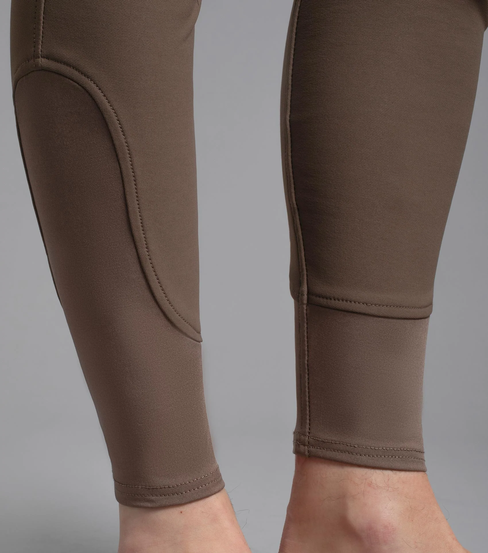 SALE - Santino Men's Gel Knee Riding Breeches Walnut - Image 5