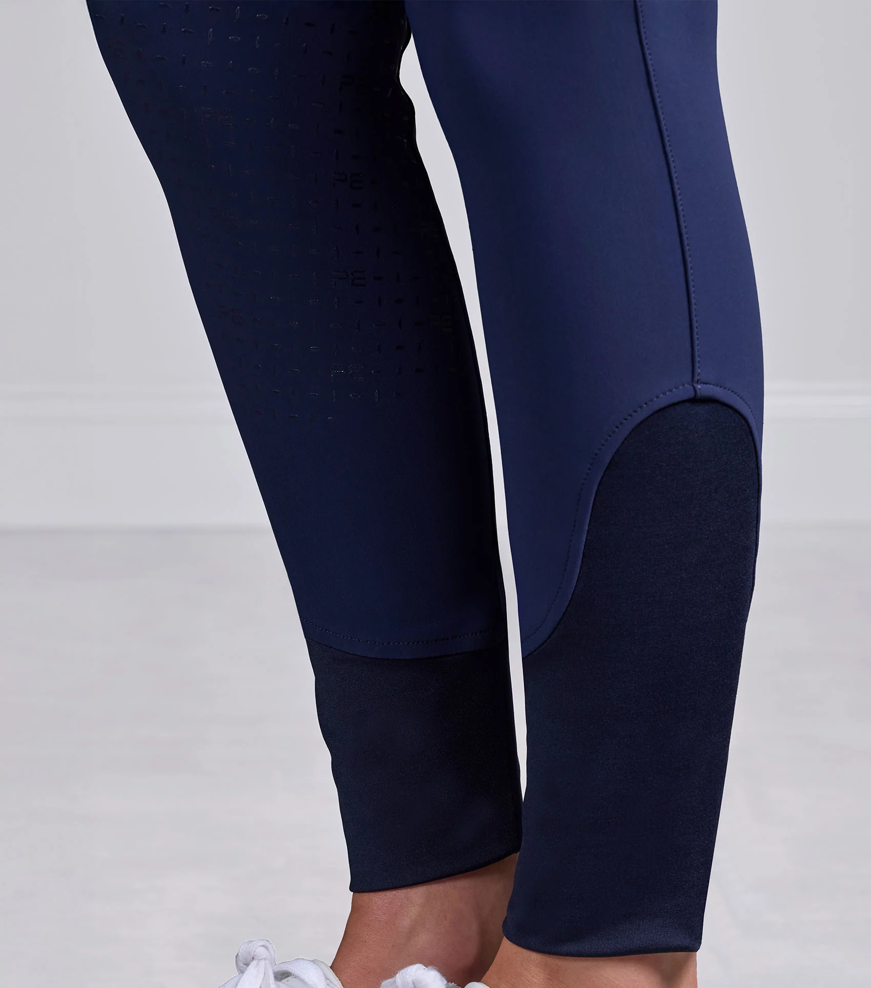 Sassari Womens Gel Full Seat Riding Breeches Navy - Image 5