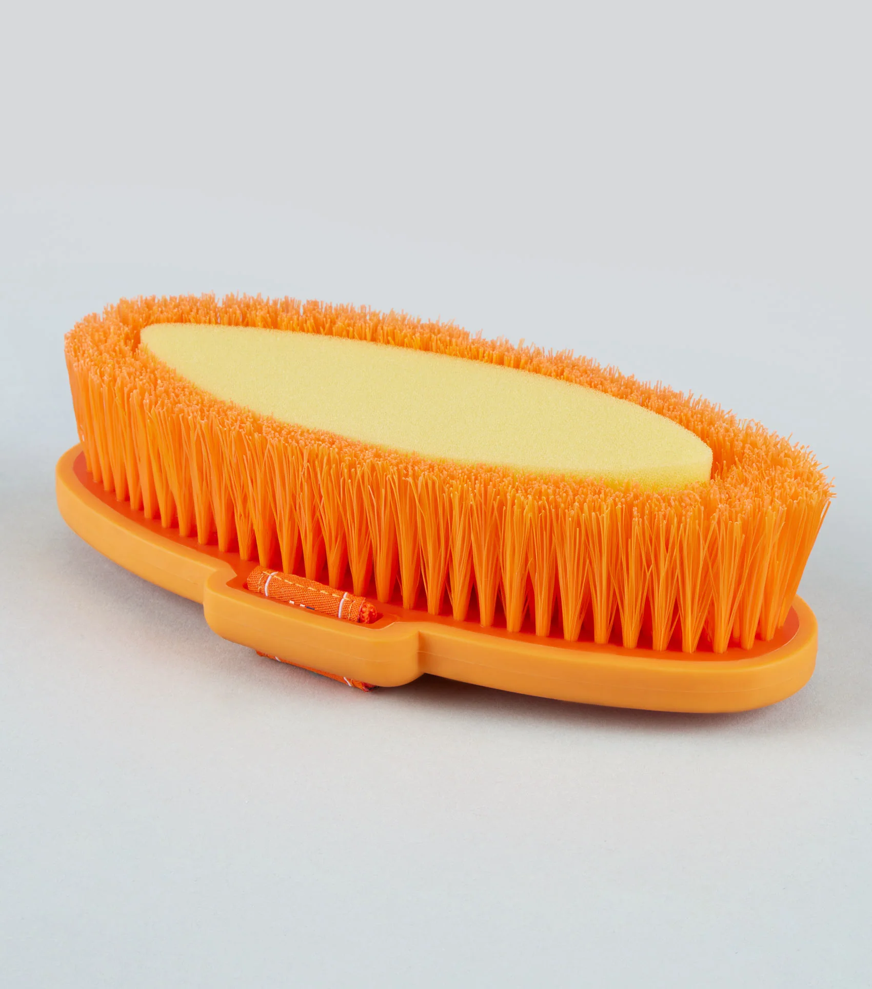 Soft-Touch Body Wash Brush Orange & Amber