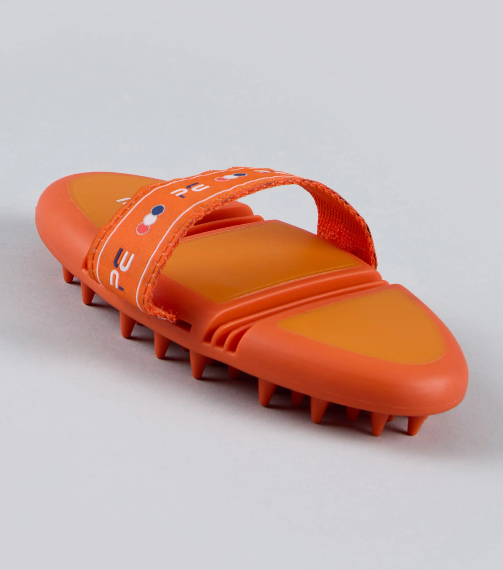 Soft-Touch Flexi Massage Brush Orange & Amber - Image 3