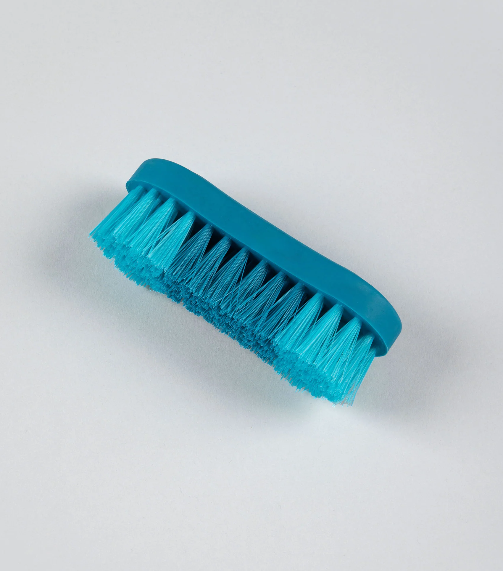 Soft-Touch Hoof Brush Med Blue & Peacock