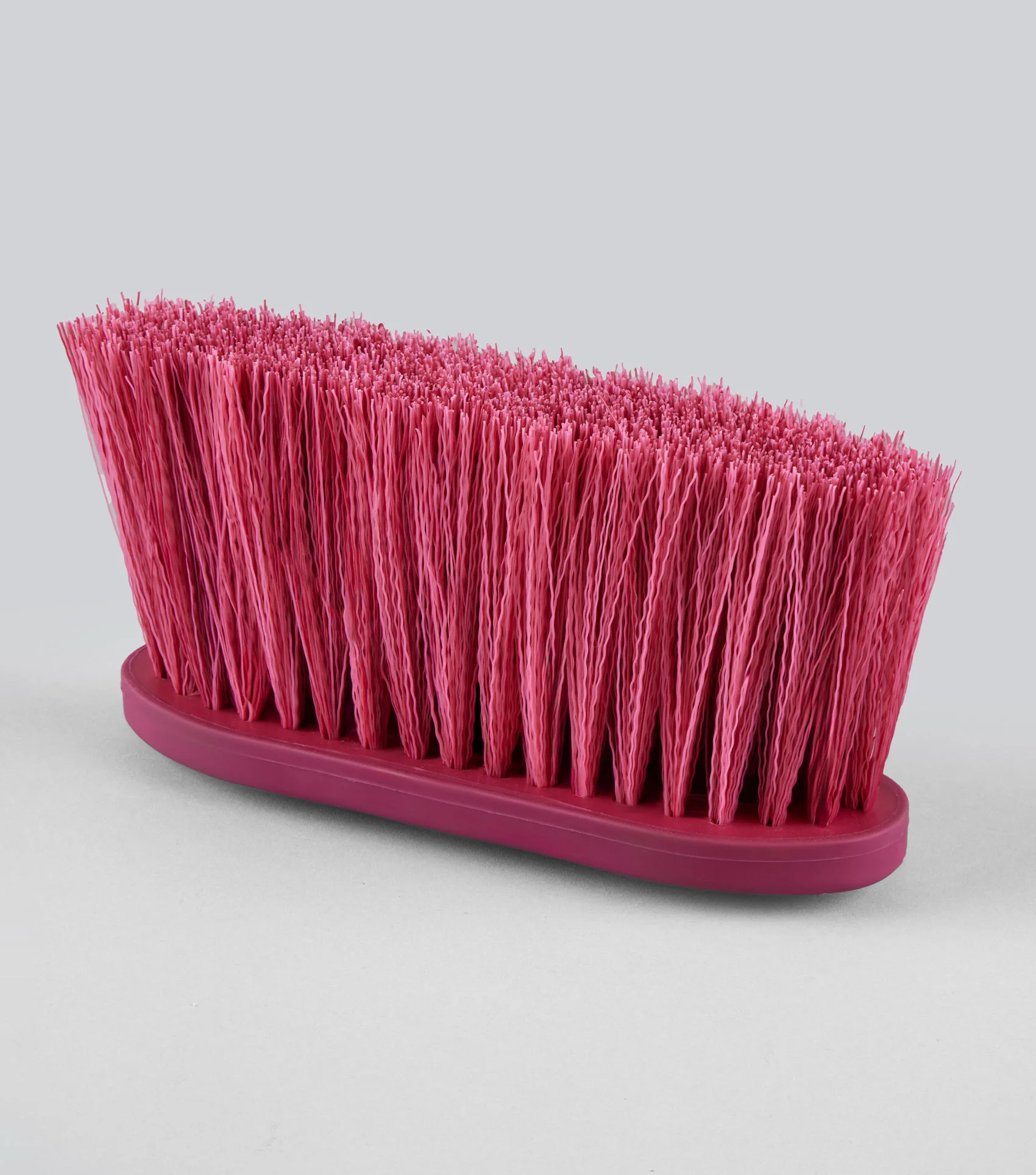 Soft-Touch Dandy Brush - Long Bristles Wine & Fuchsia - Image 3