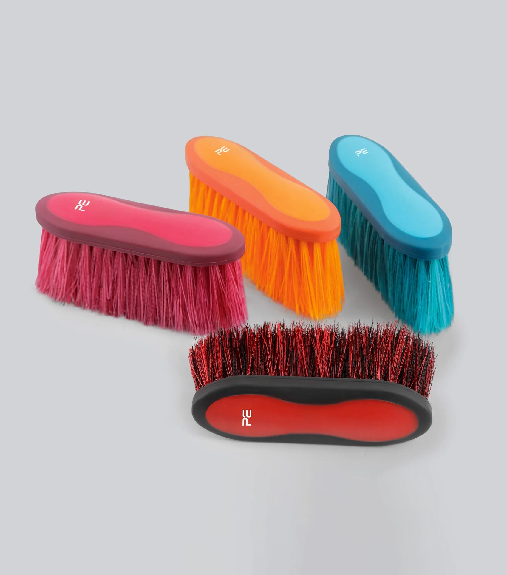 Soft-Touch Dandy Brush - Long Bristles Wine & Fuchsia - Image 4
