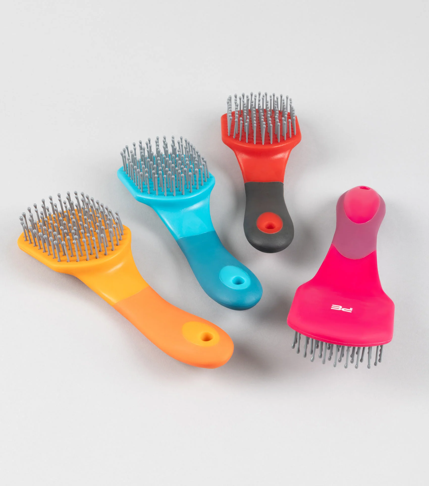 Soft-Touch Mane & Tail Brush Med Blue & Peacock - Image 4
