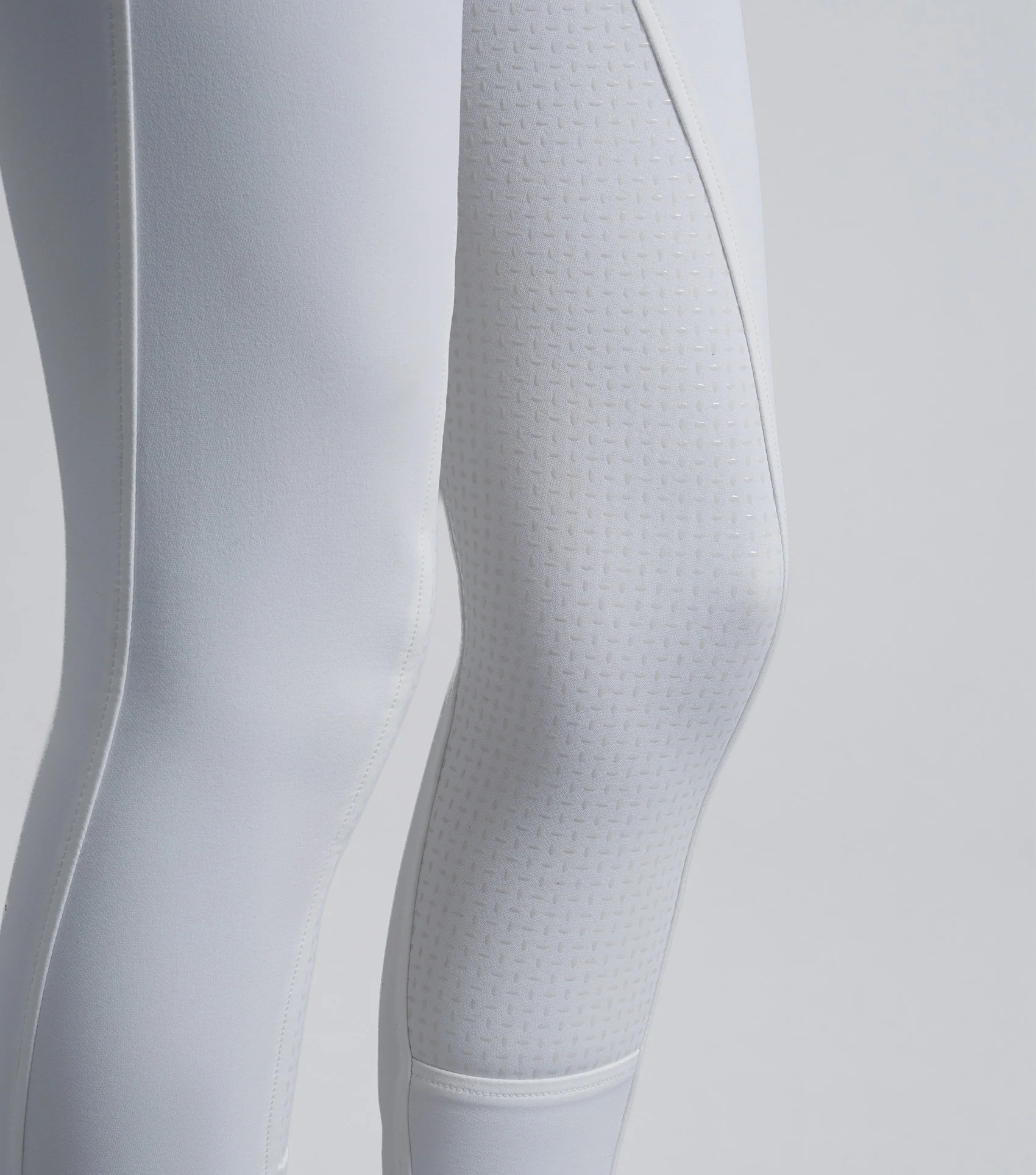 Sophia Ladies Full Seat High Waist Competition Riding Breeches White - Image 5