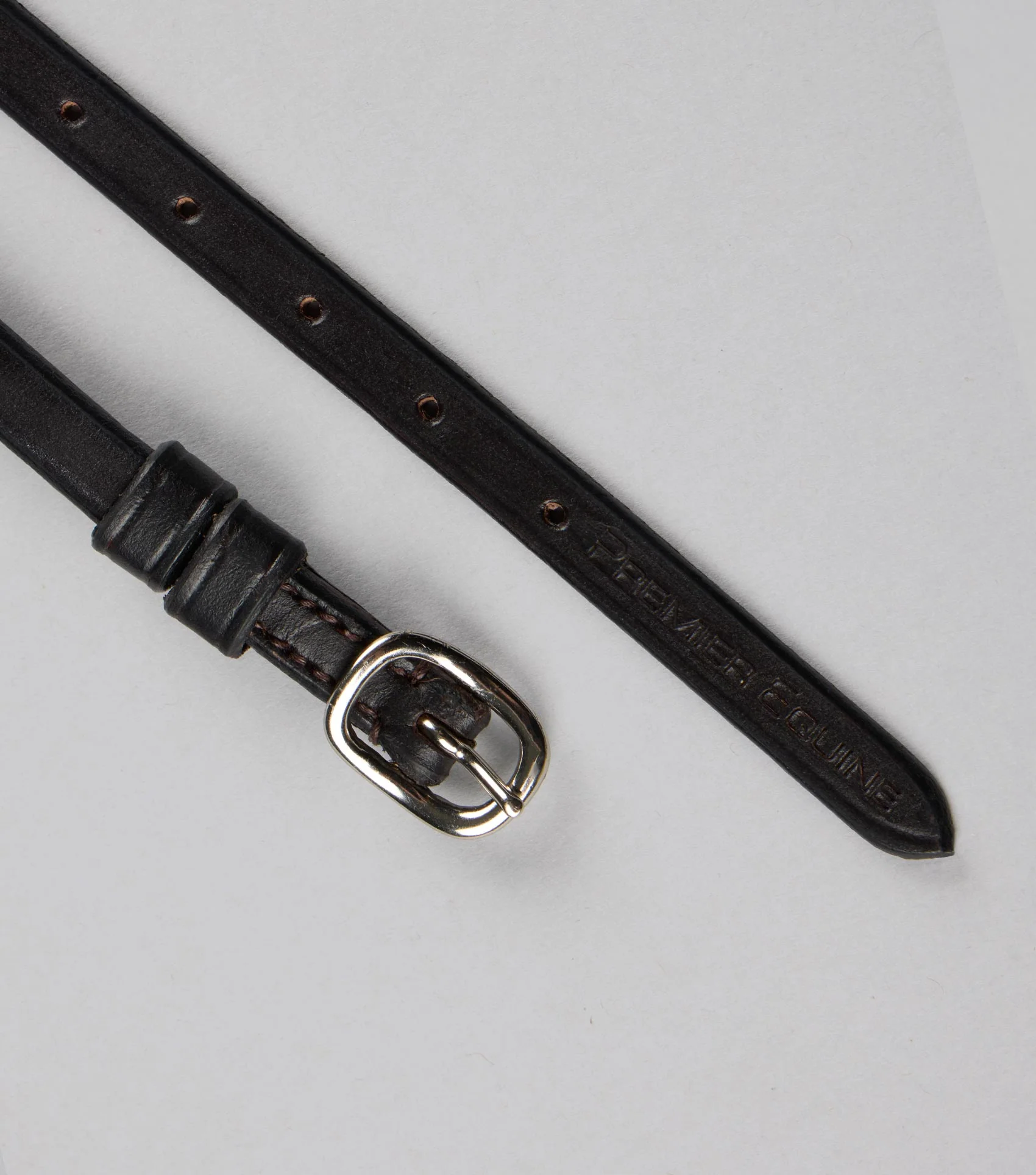 Spur Straps 3/8" European Leather Dark Havana - Image 3