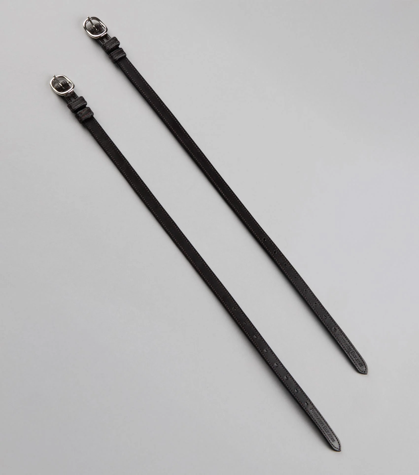 Spur Straps 4/8" European Leather Dark Havana