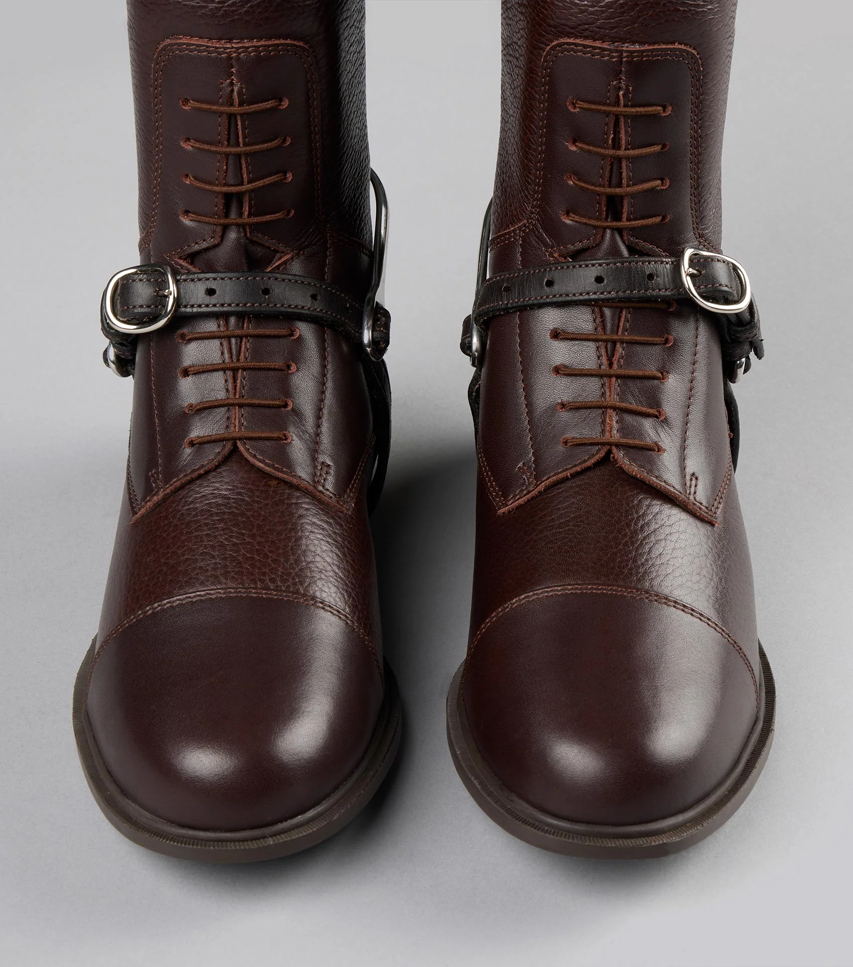 Spur Straps 4/8" European Leather Dark Havana - Image 4
