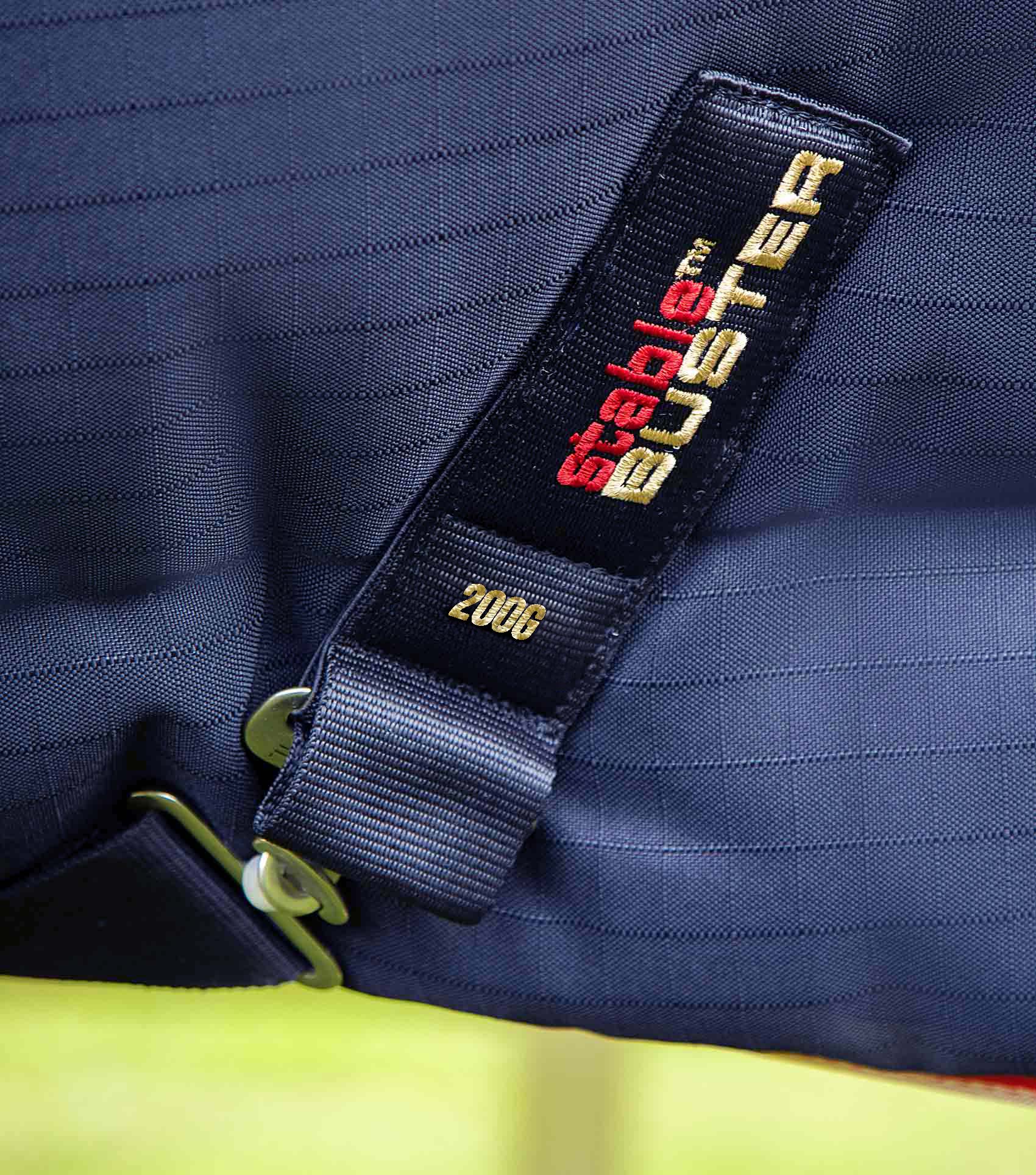 Stable Buster 200g Stable Rug with Neck Cover Navy - Image 5