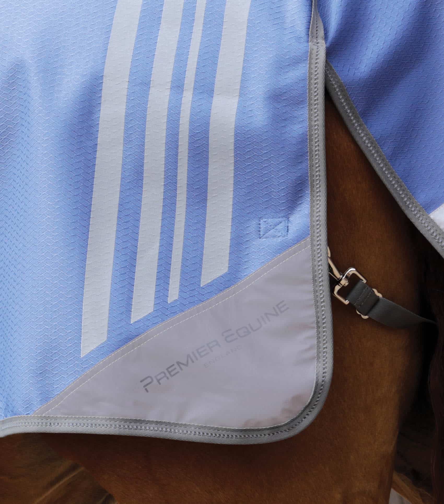 Stratus Horse Exercise Sheet Powder Blue - Image 3