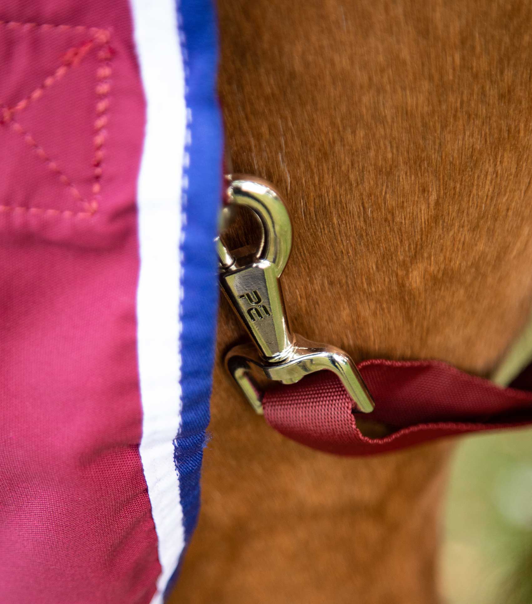 Stratus Horse Stable Sheet Burgundy - Image 5