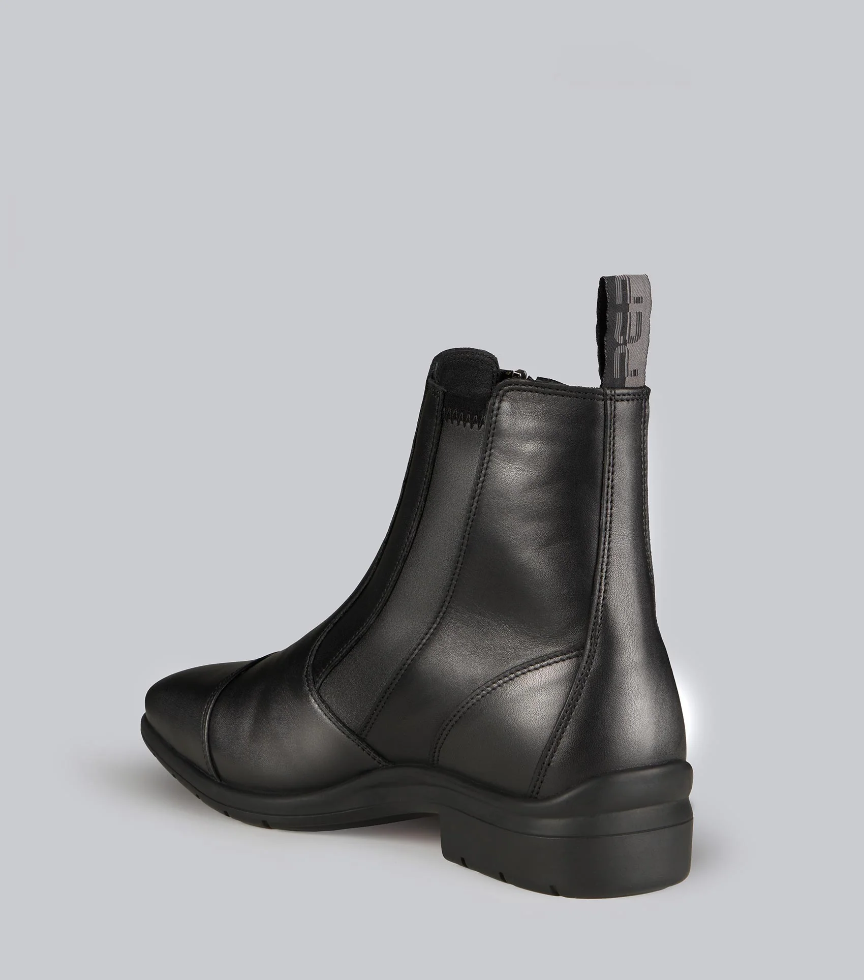 Taro Waterproof Leather Paddock Boot Black - Image 4