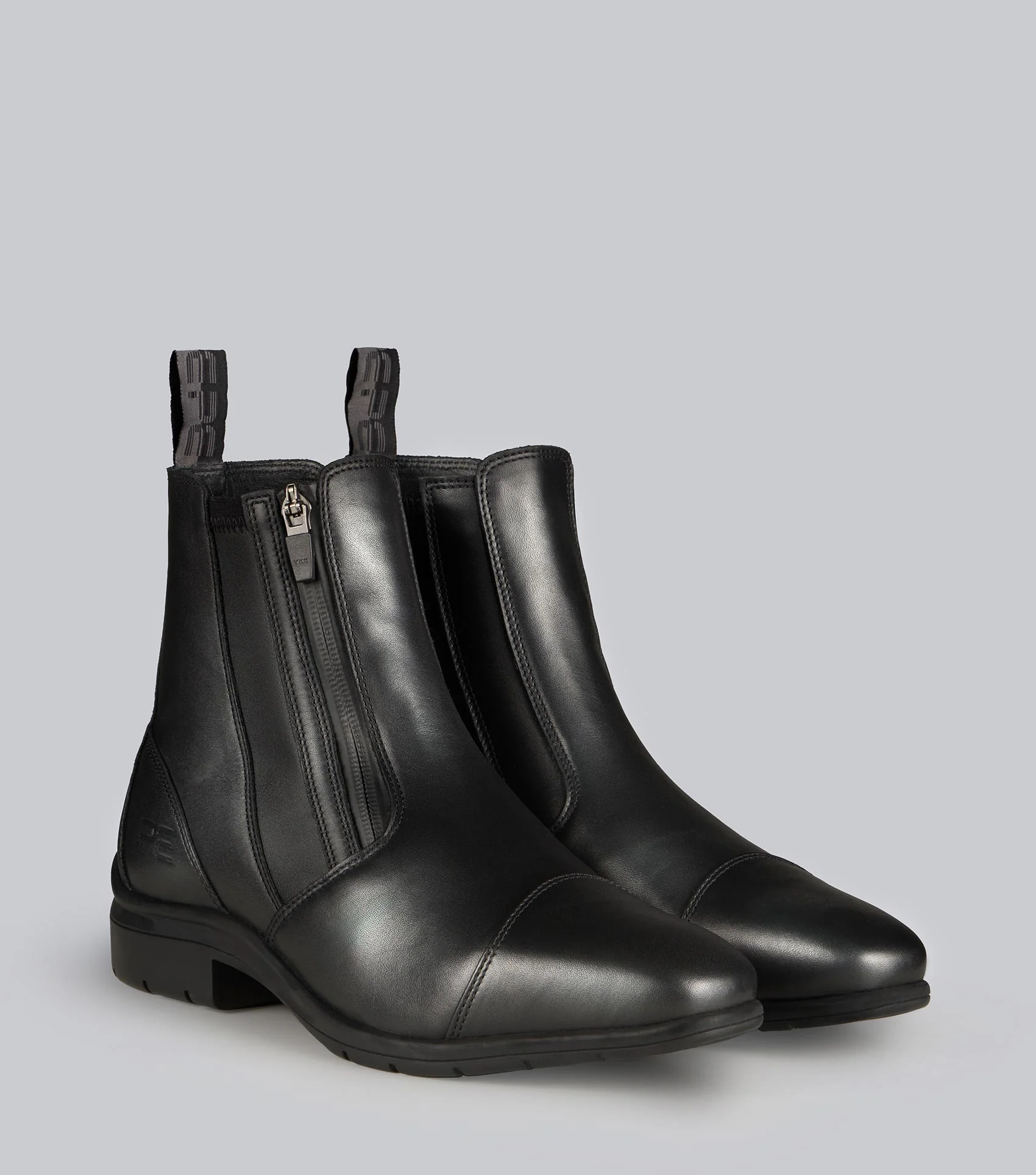 Taro Waterproof Leather Paddock Boot Black - Image 6