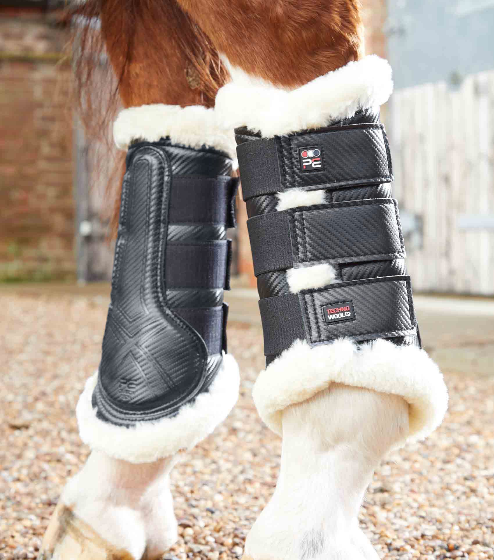 Techno Wool Brushing Boots Black - Image 4