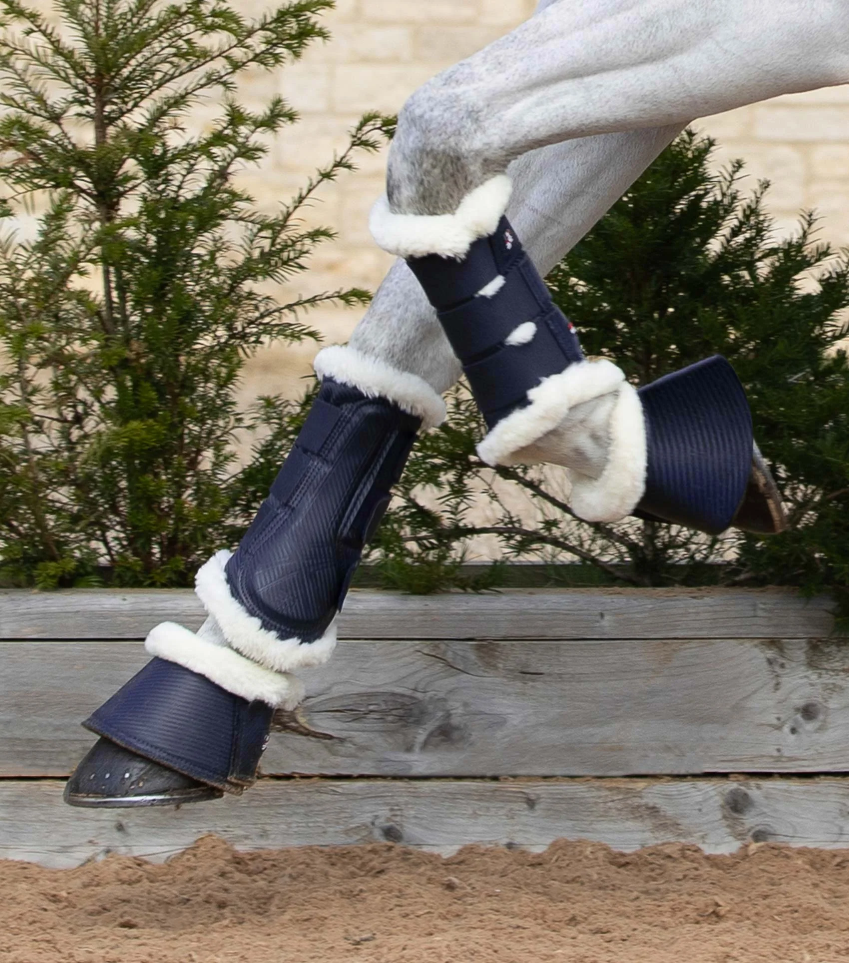 Techno Wool Brushing Boots Navy - Image 5