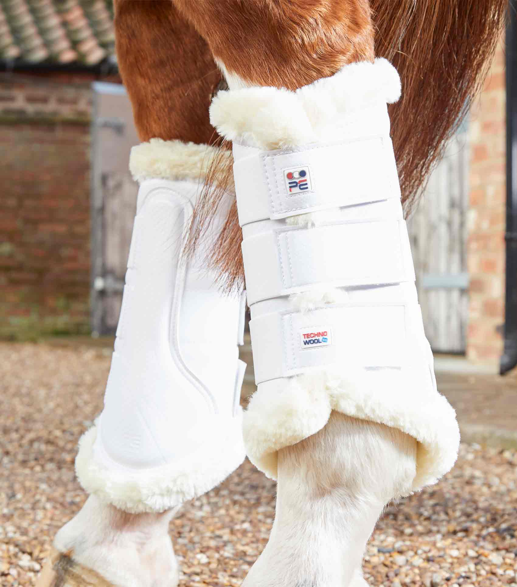 Techno Wool Brushing Boots White - Image 4