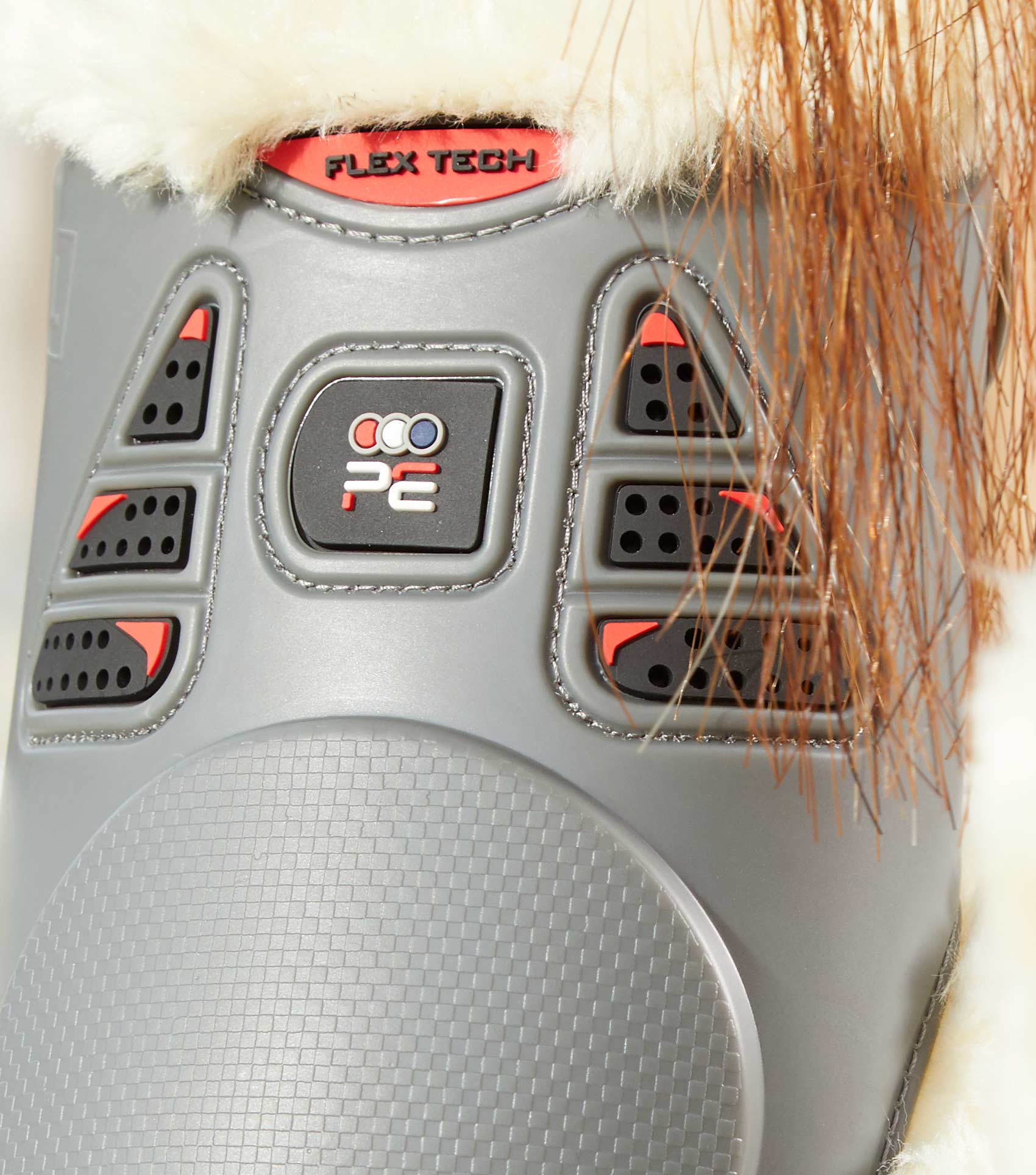Sale Techno Wool Fetlock Boots Grey - Image 3