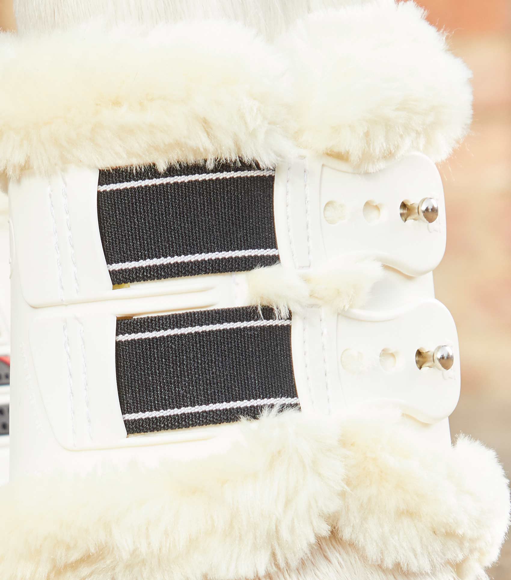 Sale Techno Wool Fetlock Boots White - Image 4