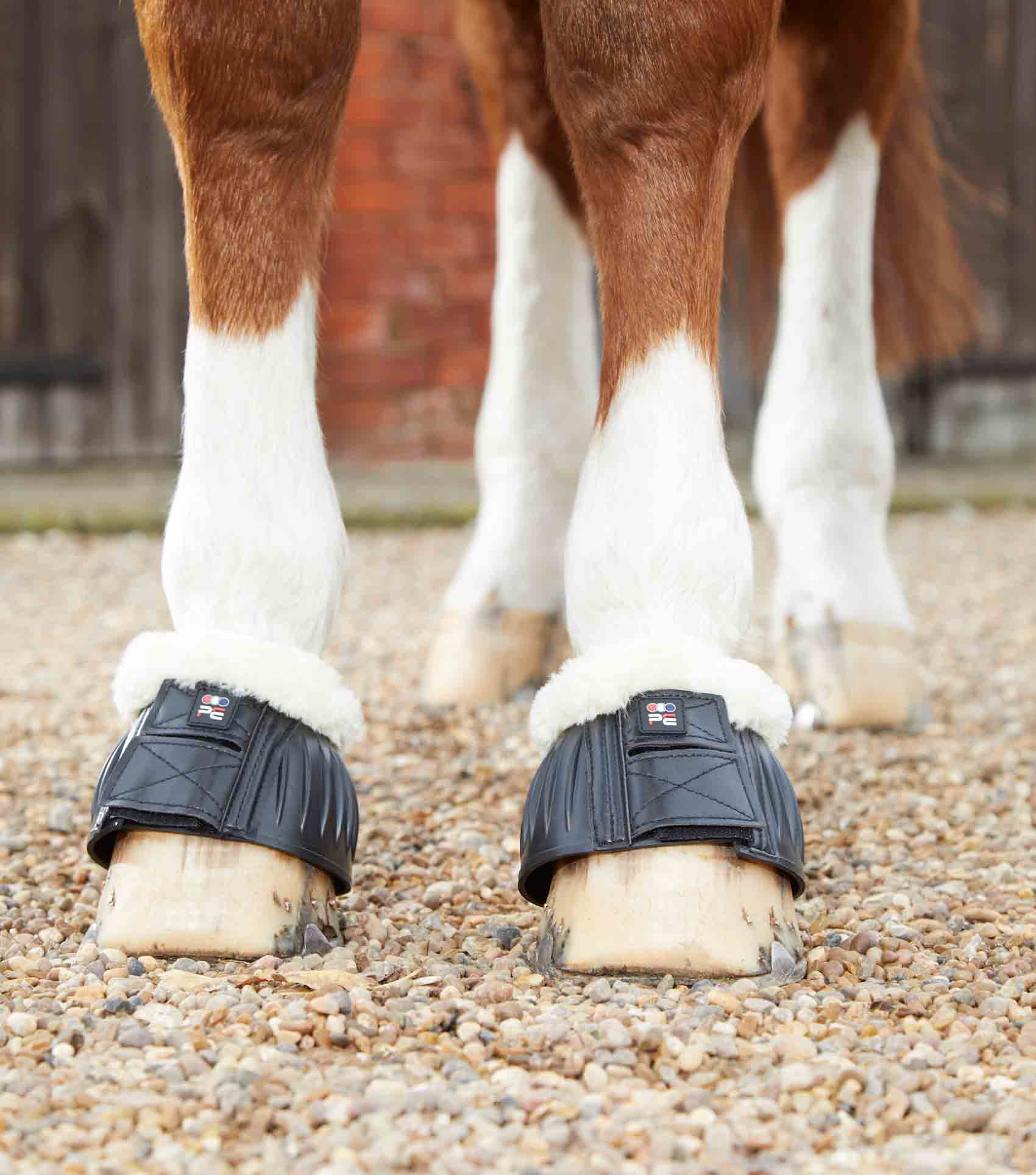 Techno Wool Rubber Bell Over Reach Boots - Image 4