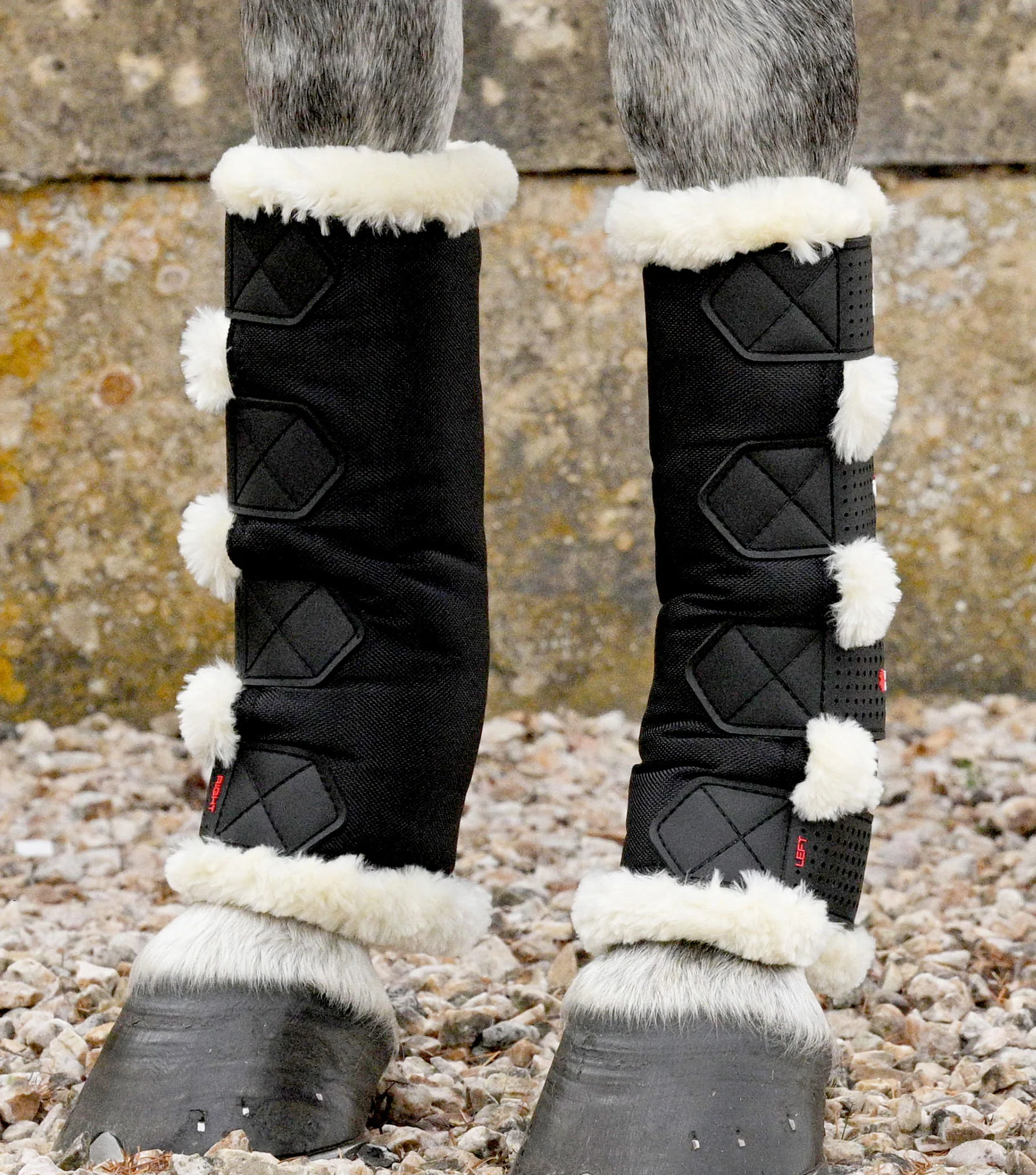 Techno Wool Travel Boots Black - Image 3
